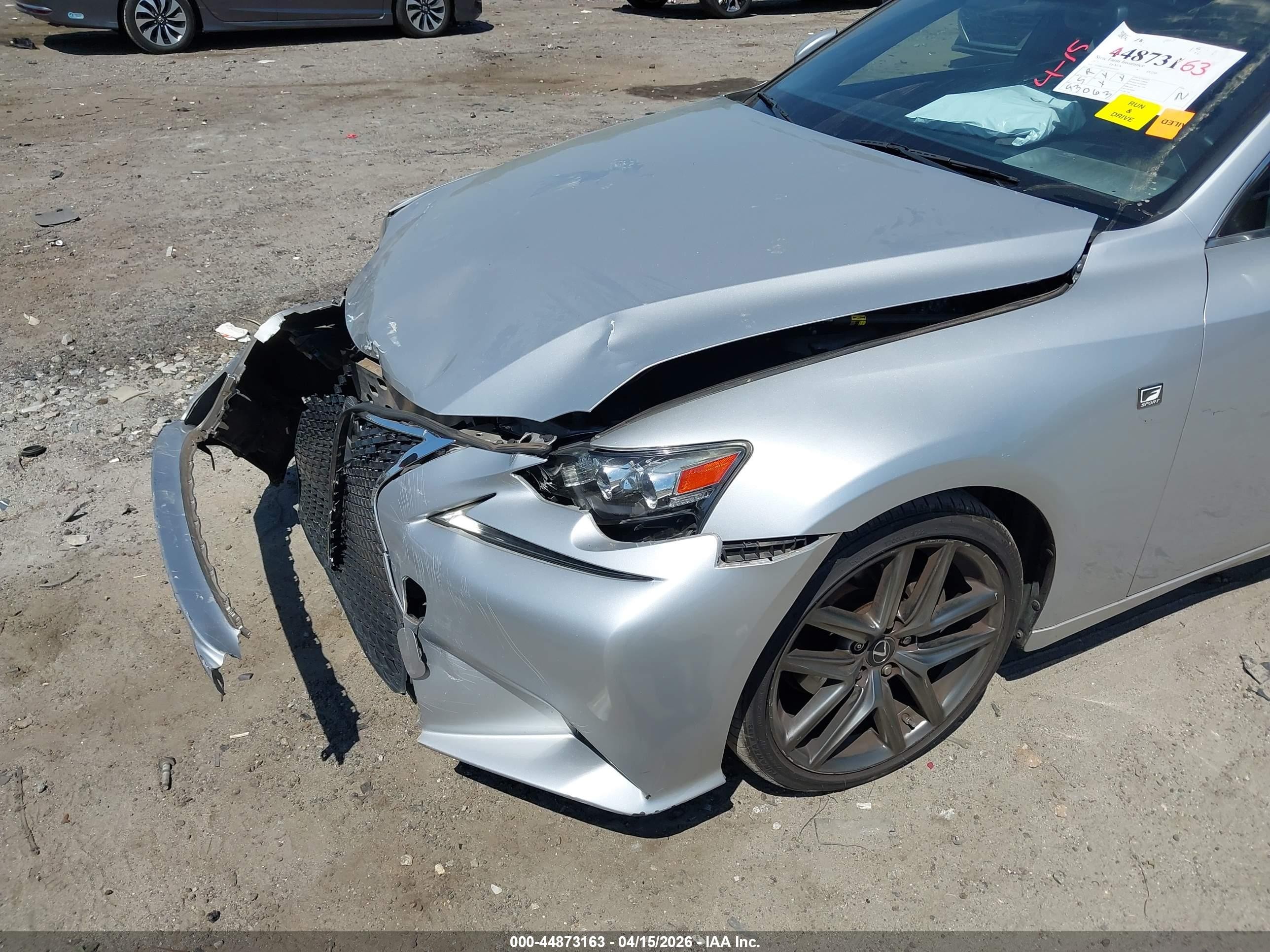 2015 Lexus Is 250   Серебряный vin: JTHBF1D20F5056135