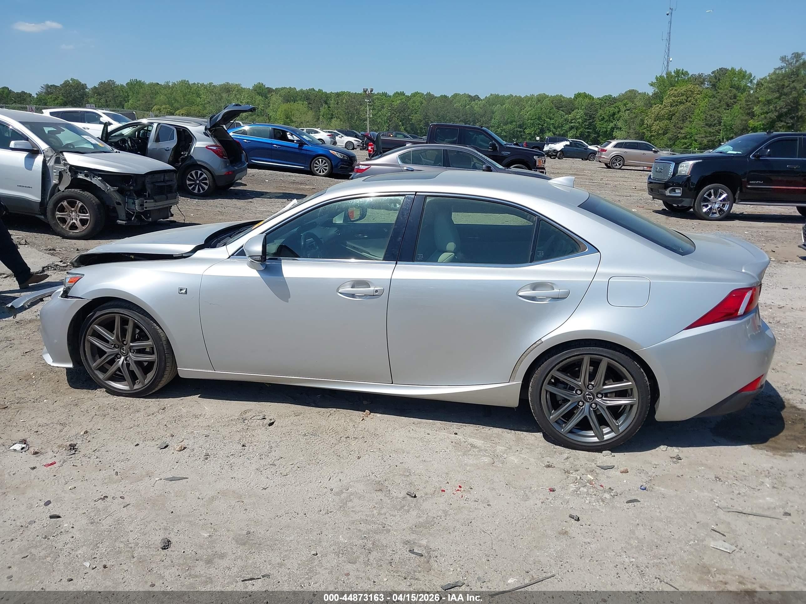 2015 Lexus Is 250   Серебряный vin: JTHBF1D20F5056135