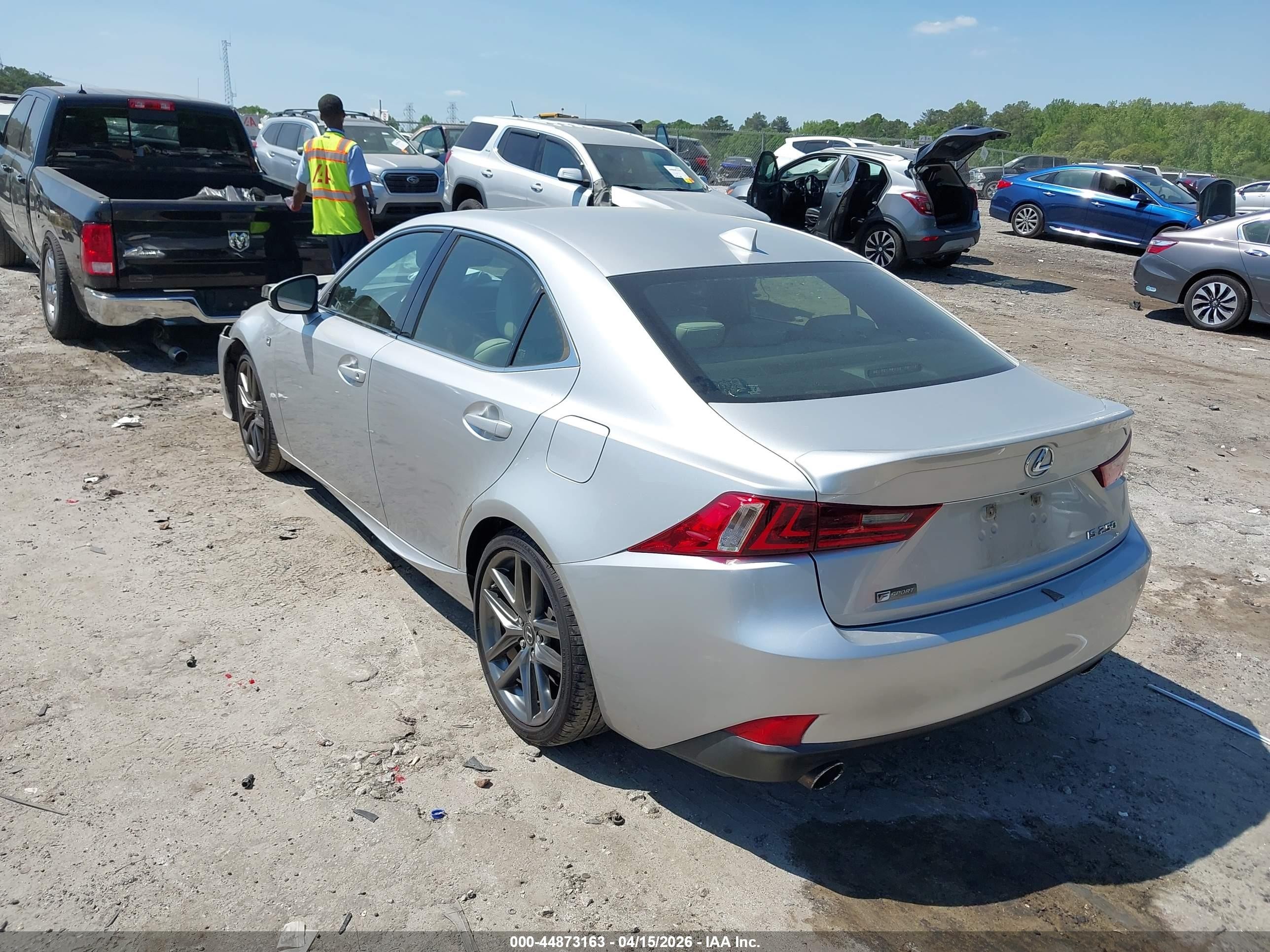 2015 Lexus Is 250   Серебряный vin: JTHBF1D20F5056135