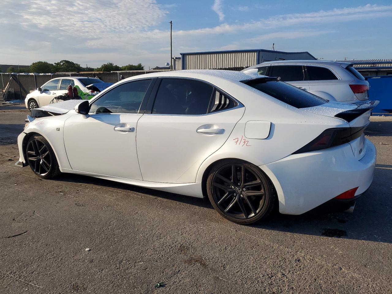 2015 Lexus Is 250 White vin: JTHBF1D20F5060217