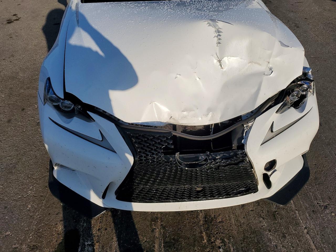 2015 Lexus Is 250 White vin: JTHBF1D20F5060217
