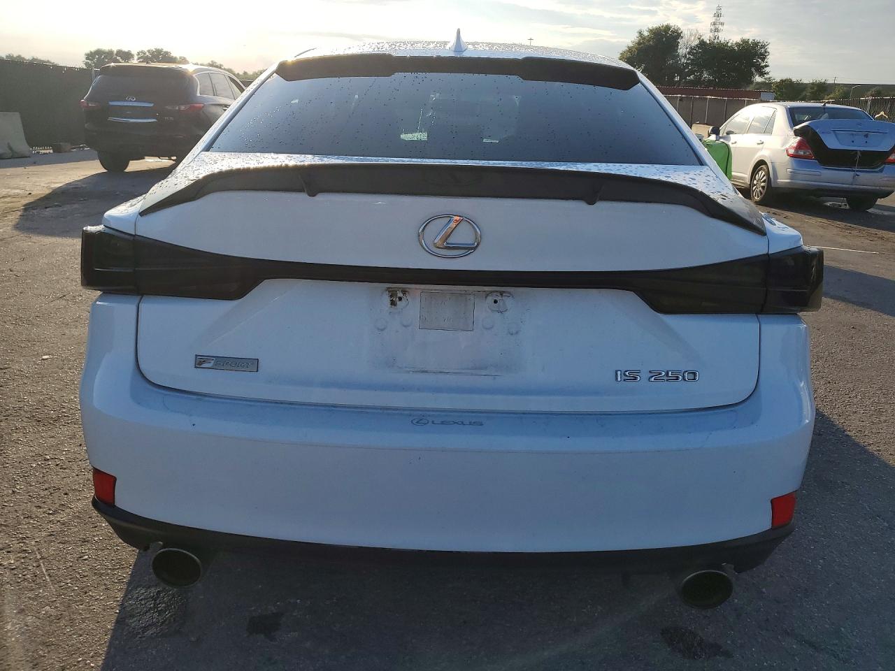 2015 Lexus Is 250 White vin: JTHBF1D20F5060217