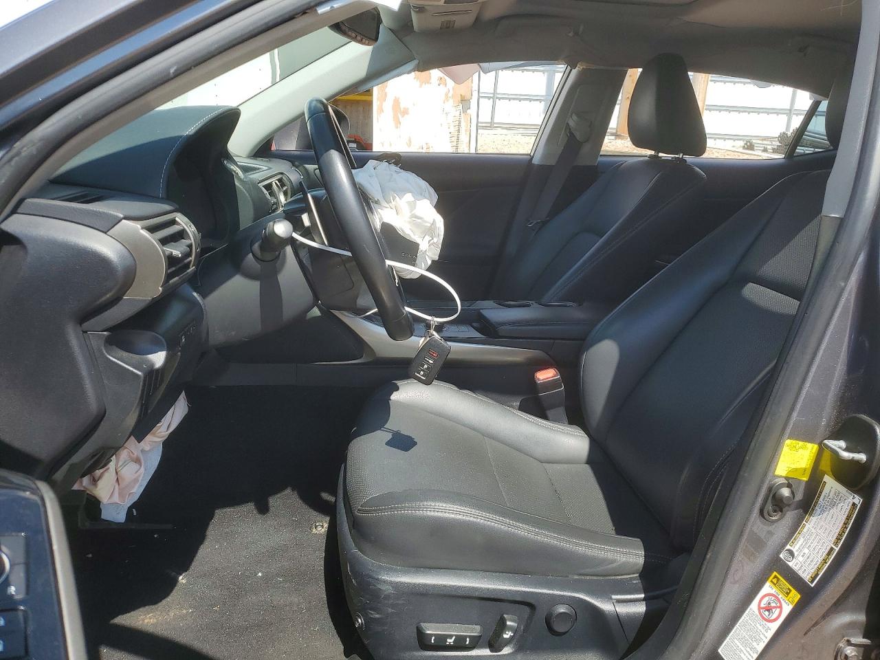 2015 Lexus Is 250 Charcoal vin: JTHBF1D20F5062758