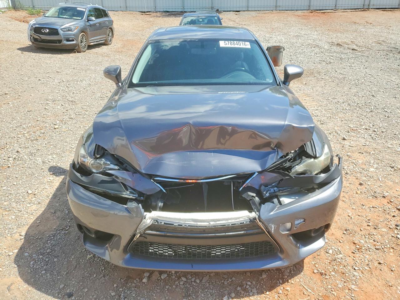 2015 Lexus Is 250 Charcoal vin: JTHBF1D20F5062758