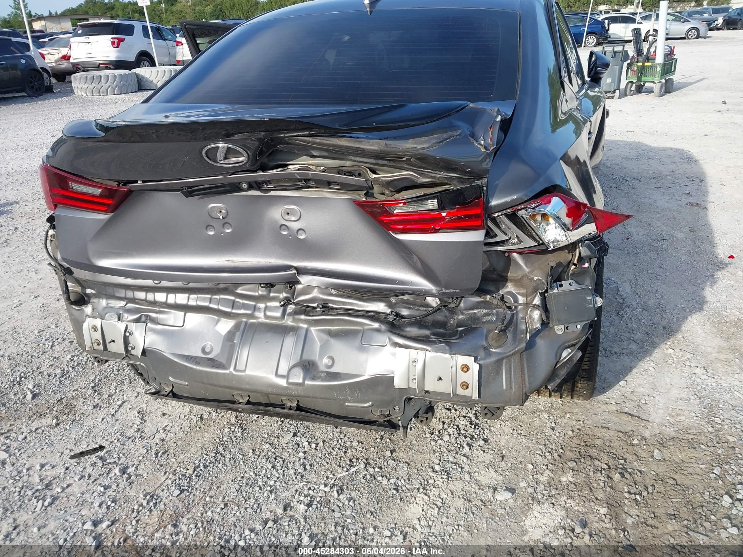 2015 Lexus Is 250   Gray vin: JTHBF1D20F5063263