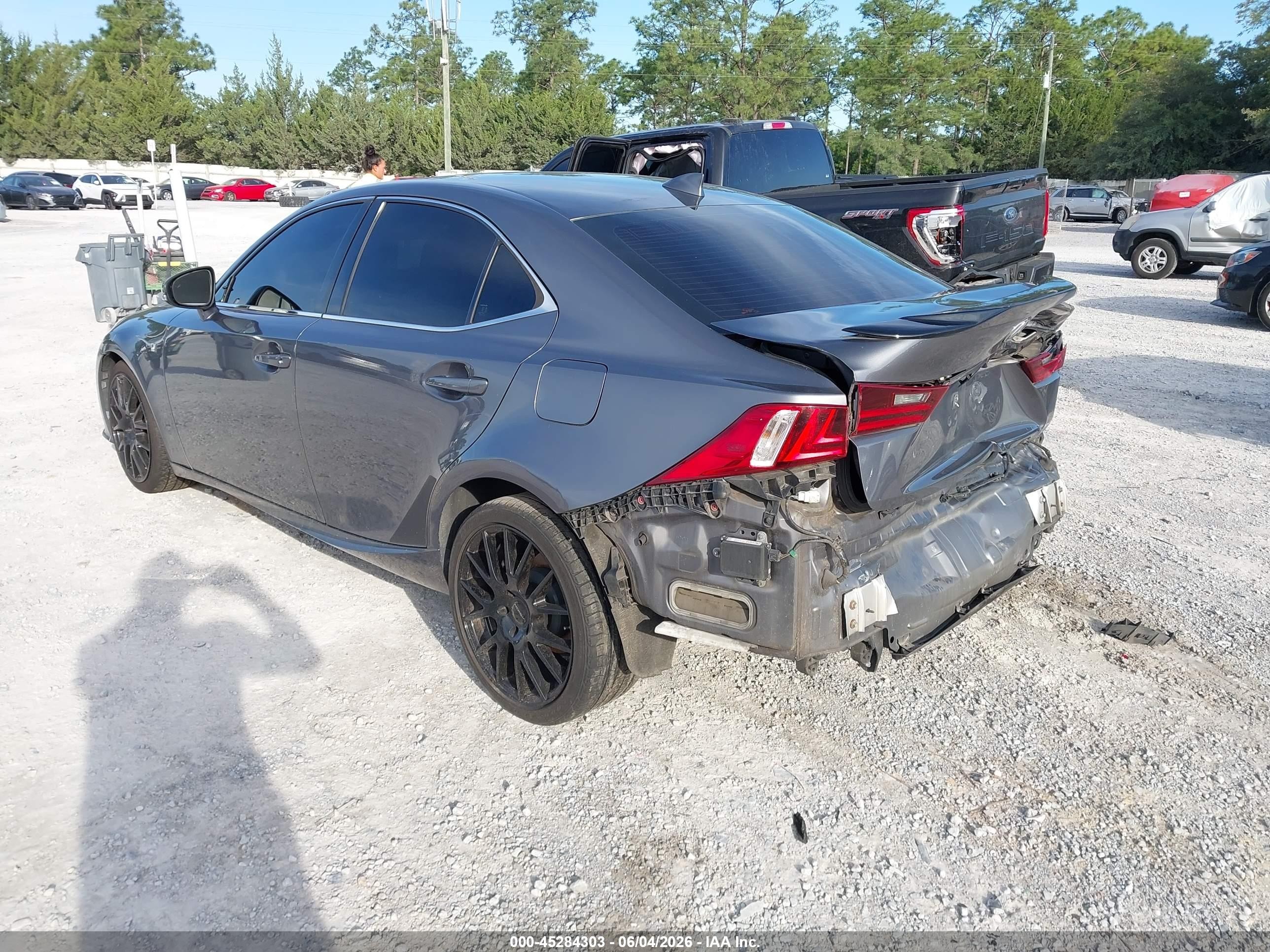 2015 Lexus Is 250   Gray vin: JTHBF1D20F5063263