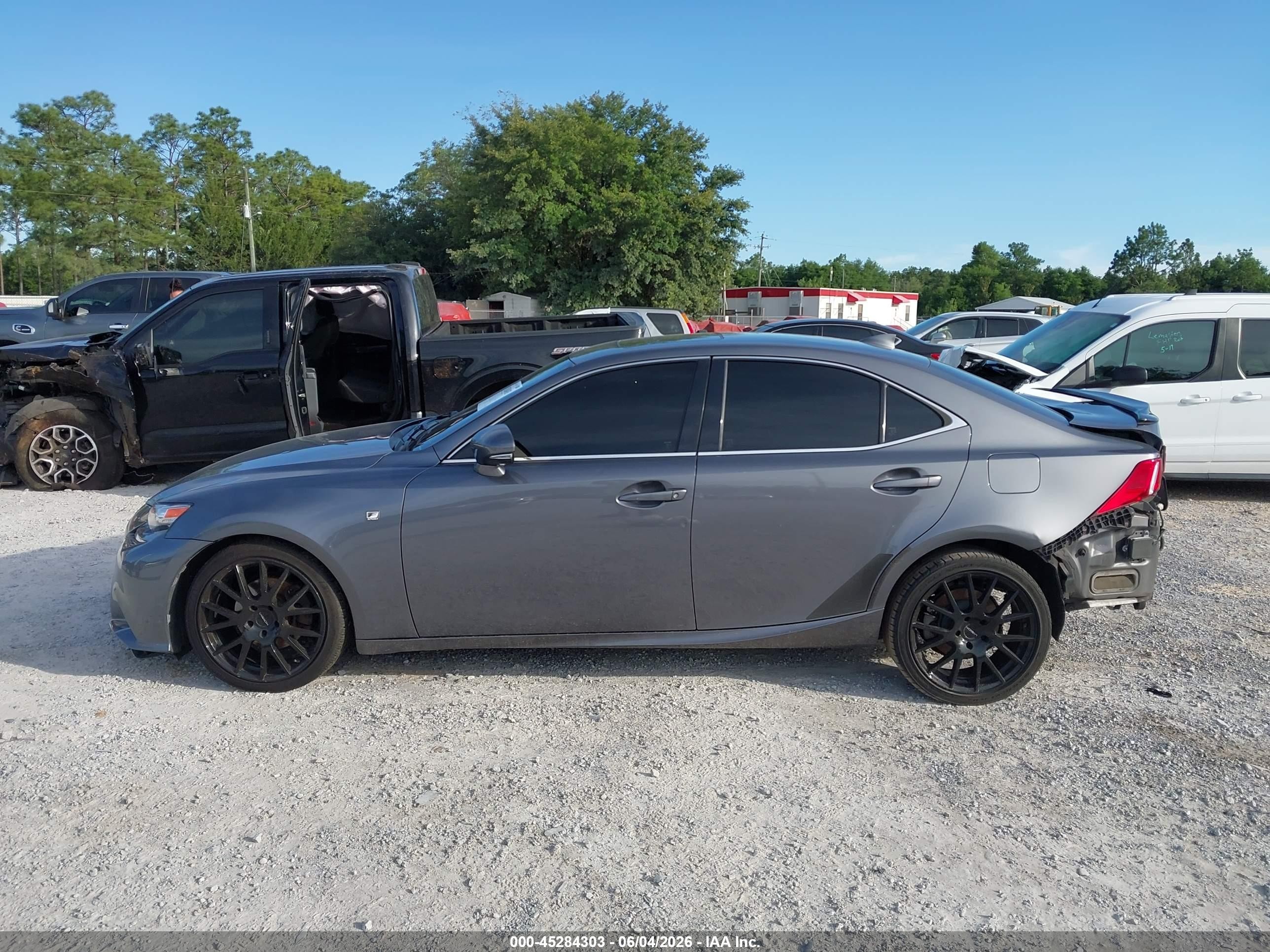 2015 Lexus Is 250   Gray vin: JTHBF1D20F5063263