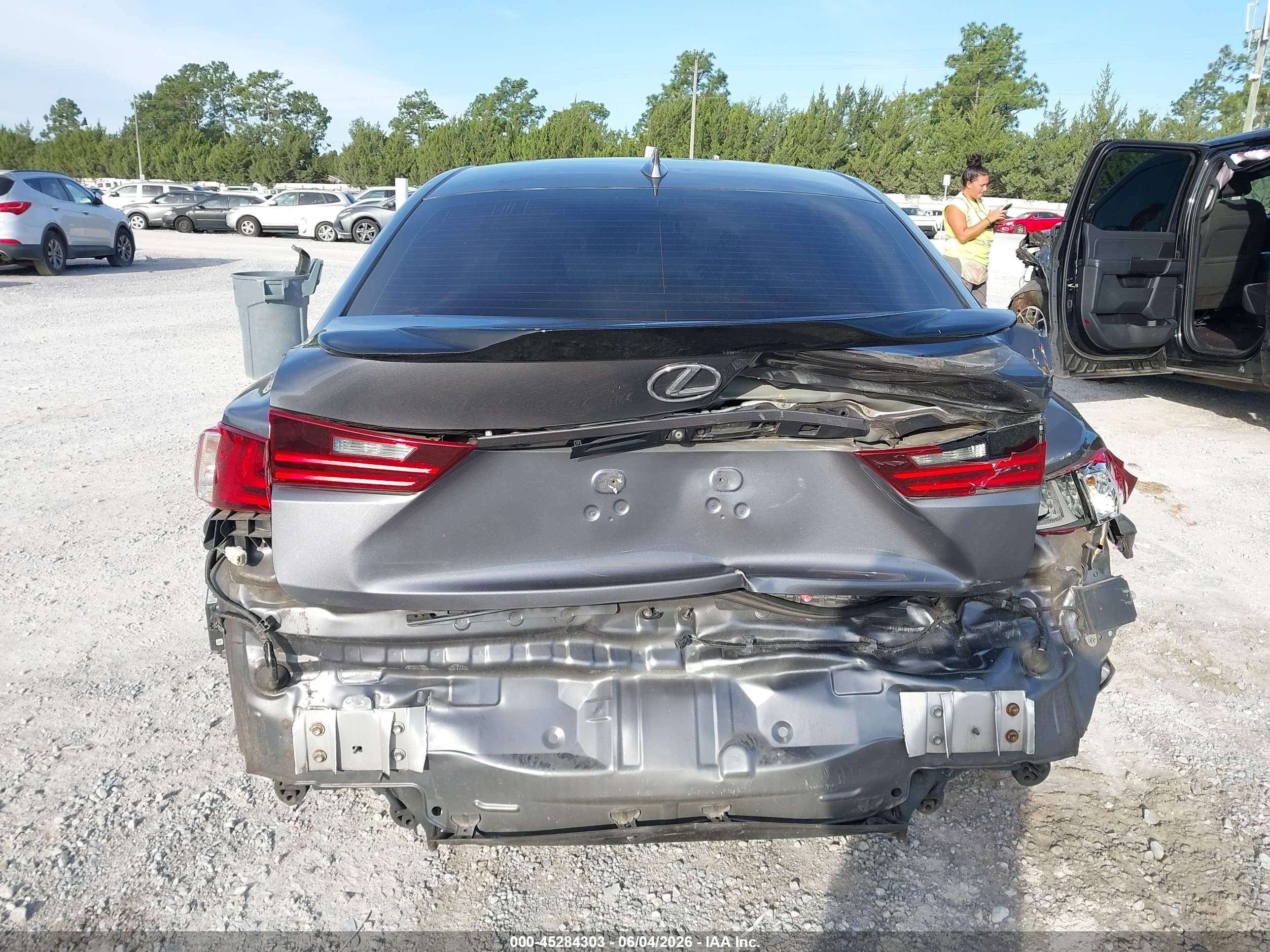 2015 Lexus Is 250   Gray vin: JTHBF1D20F5063263