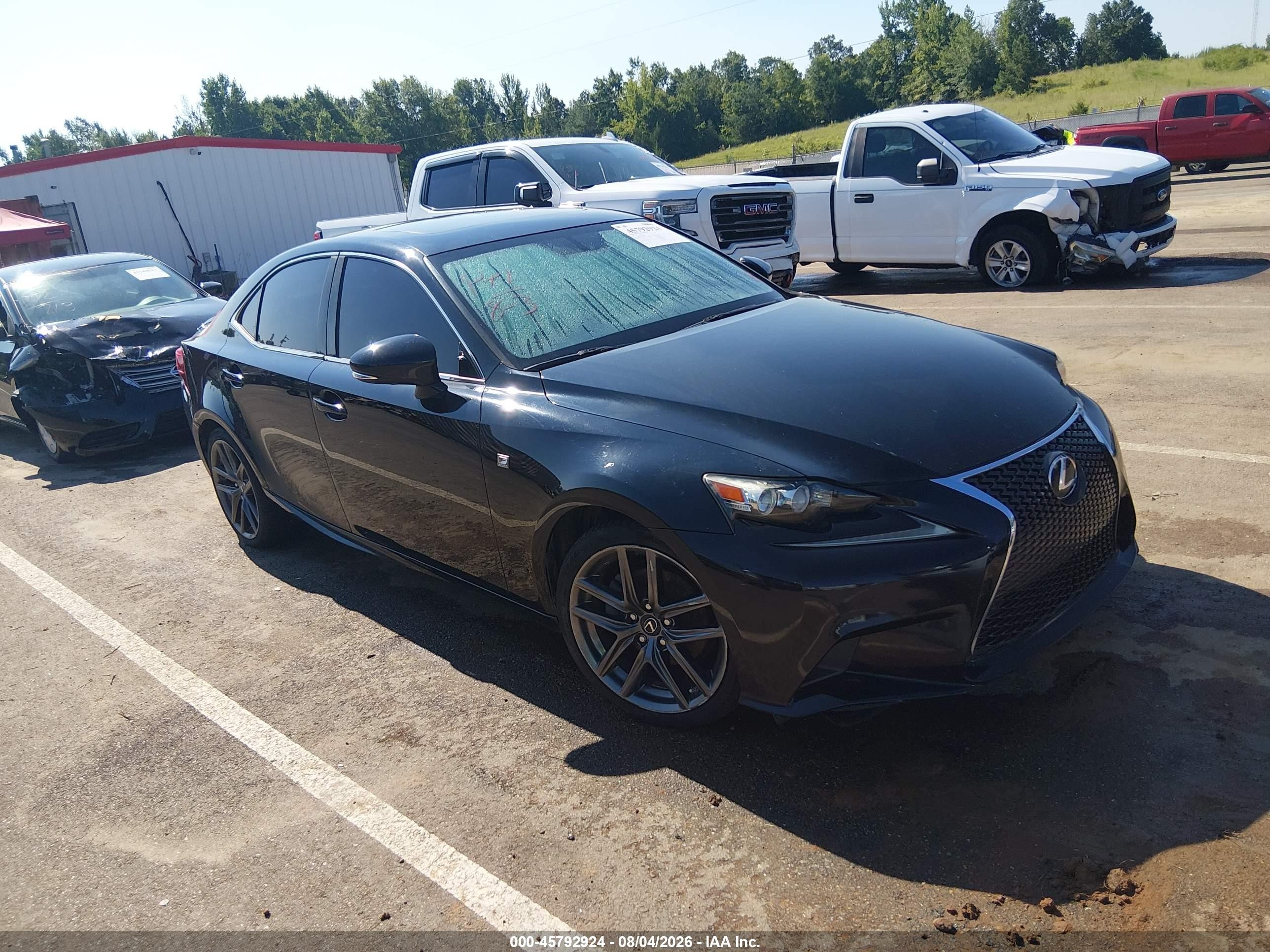 2015 Lexus Is 250   Black vin: JTHBF1D20F5064445