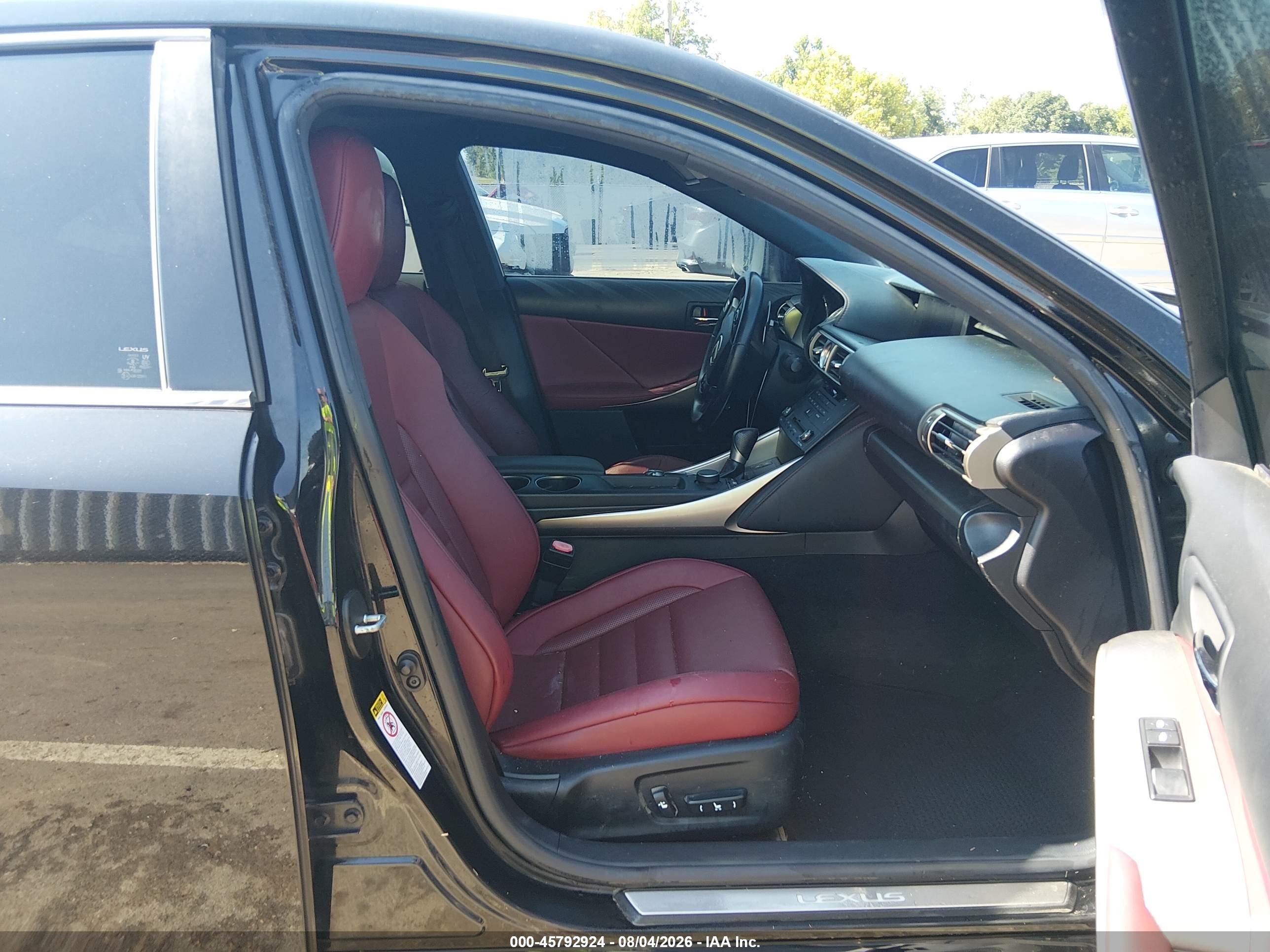 2015 Lexus Is 250   Black vin: JTHBF1D20F5064445