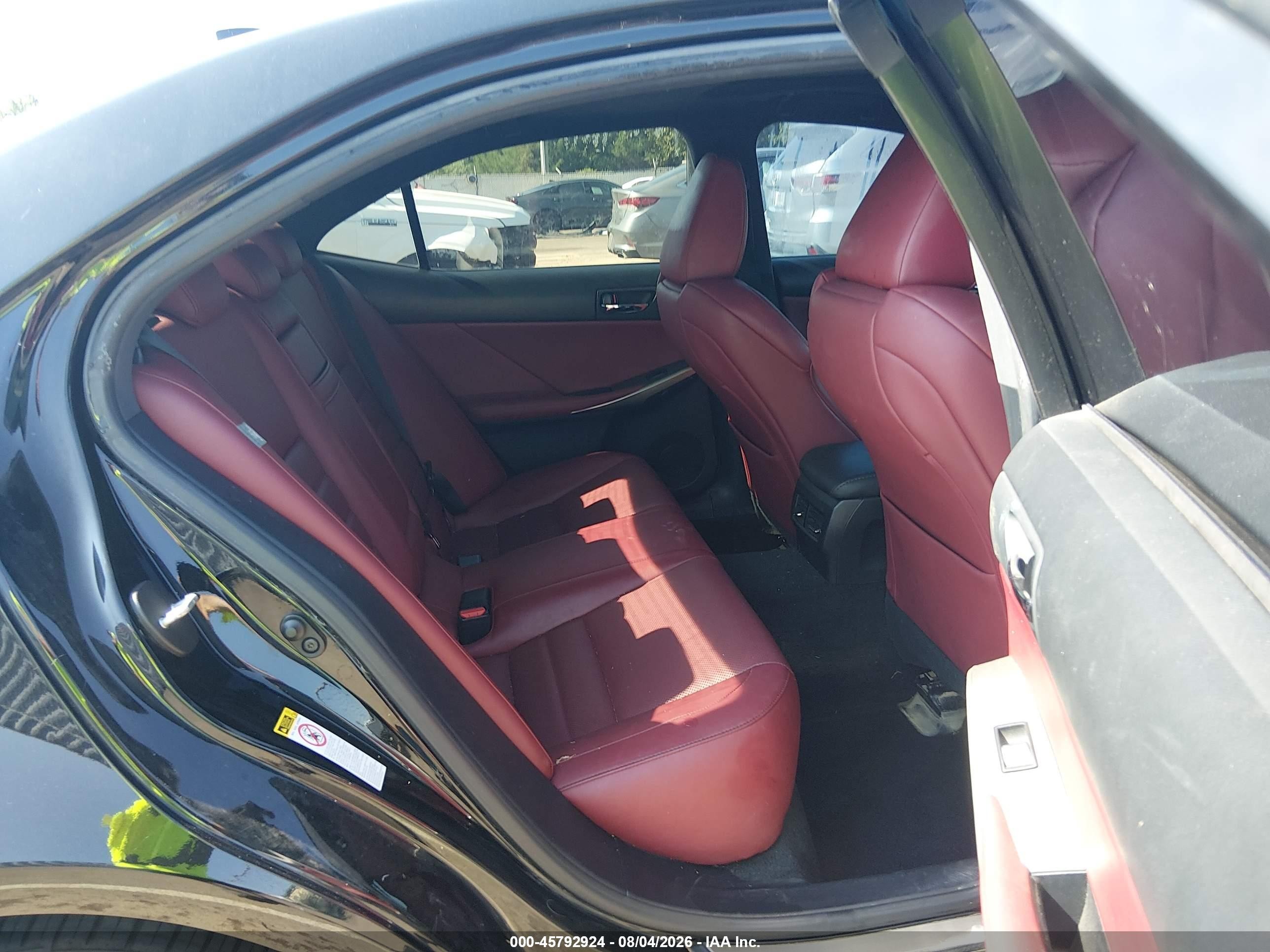 2015 Lexus Is 250   Black vin: JTHBF1D20F5064445
