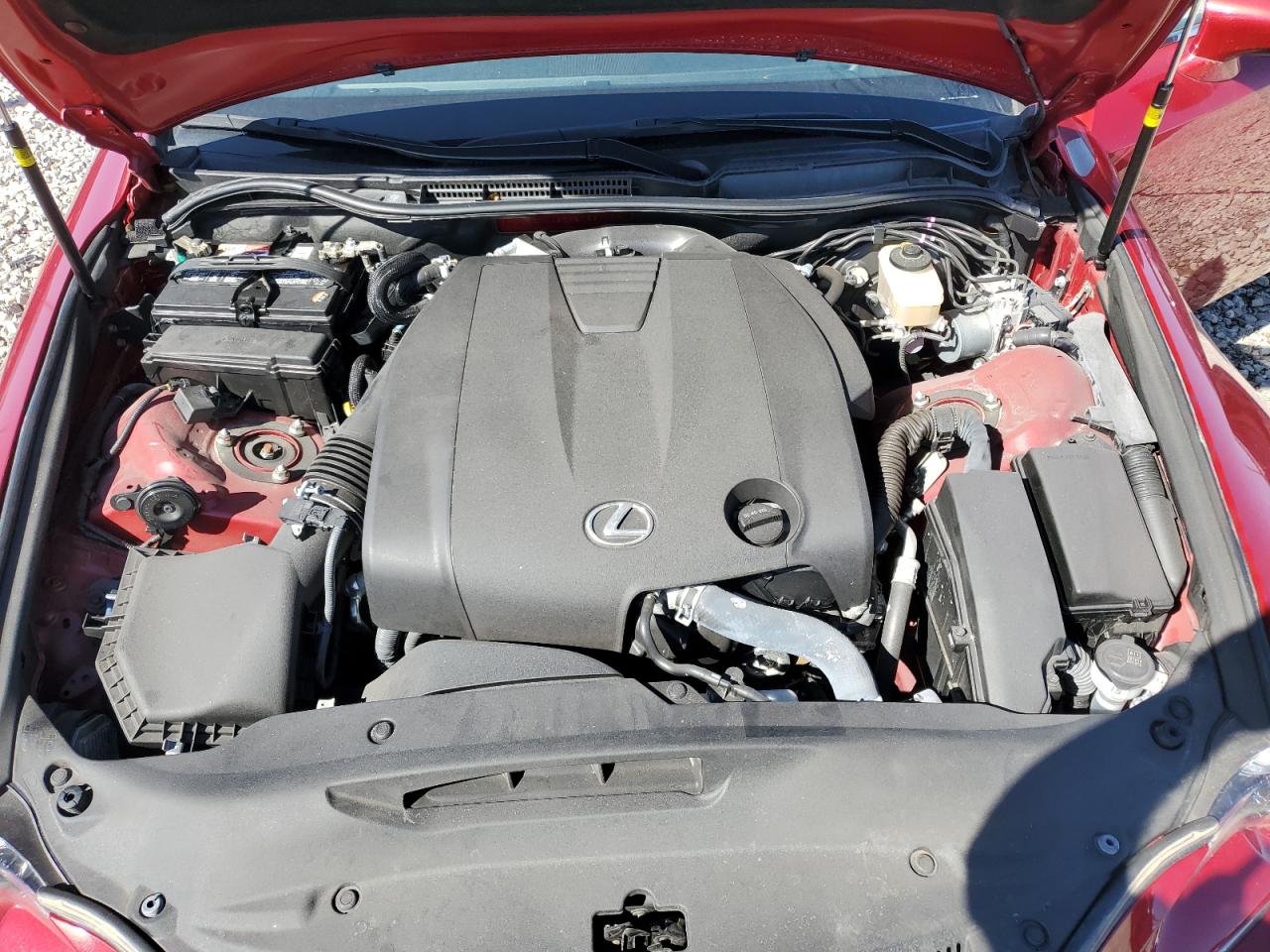 2015 Lexus Is 250 Red vin: JTHBF1D20F5066440