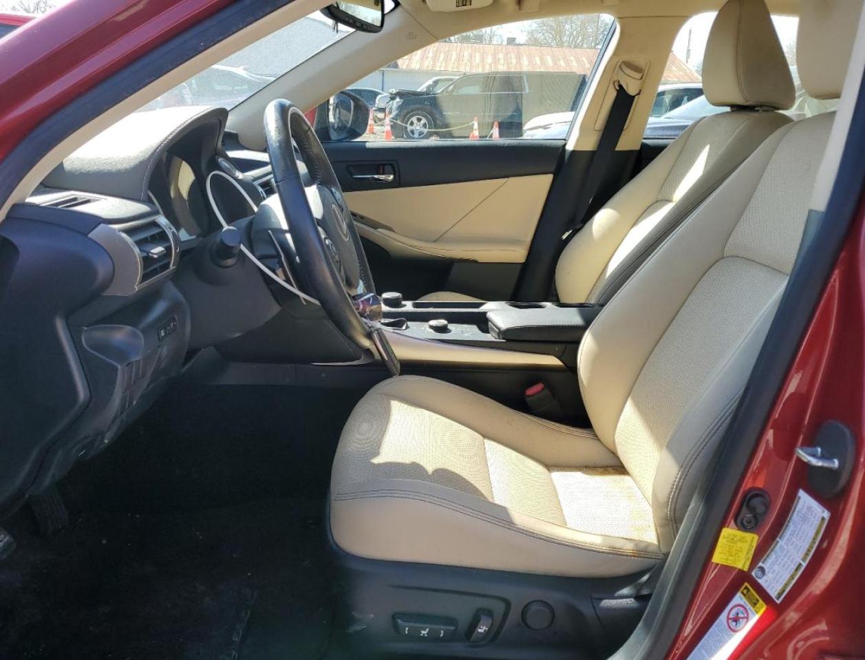 2015 Lexus Is 250 Red vin: JTHBF1D20F5066440
