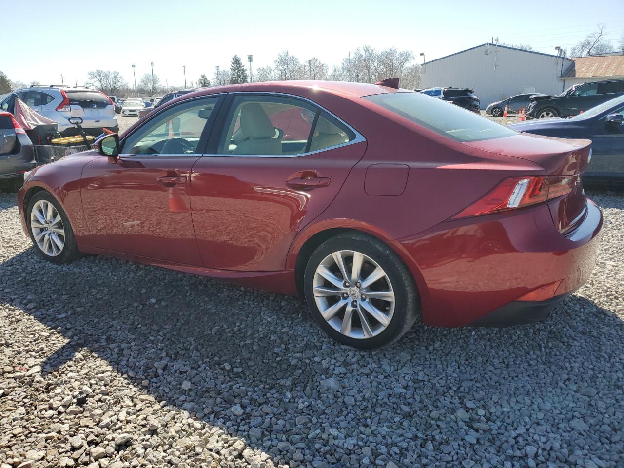 2015 Lexus Is 250 Red vin: JTHBF1D20F5066440