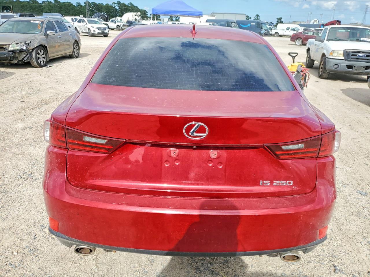 2015 Lexus Is 250 Red vin: JTHBF1D20F5066440