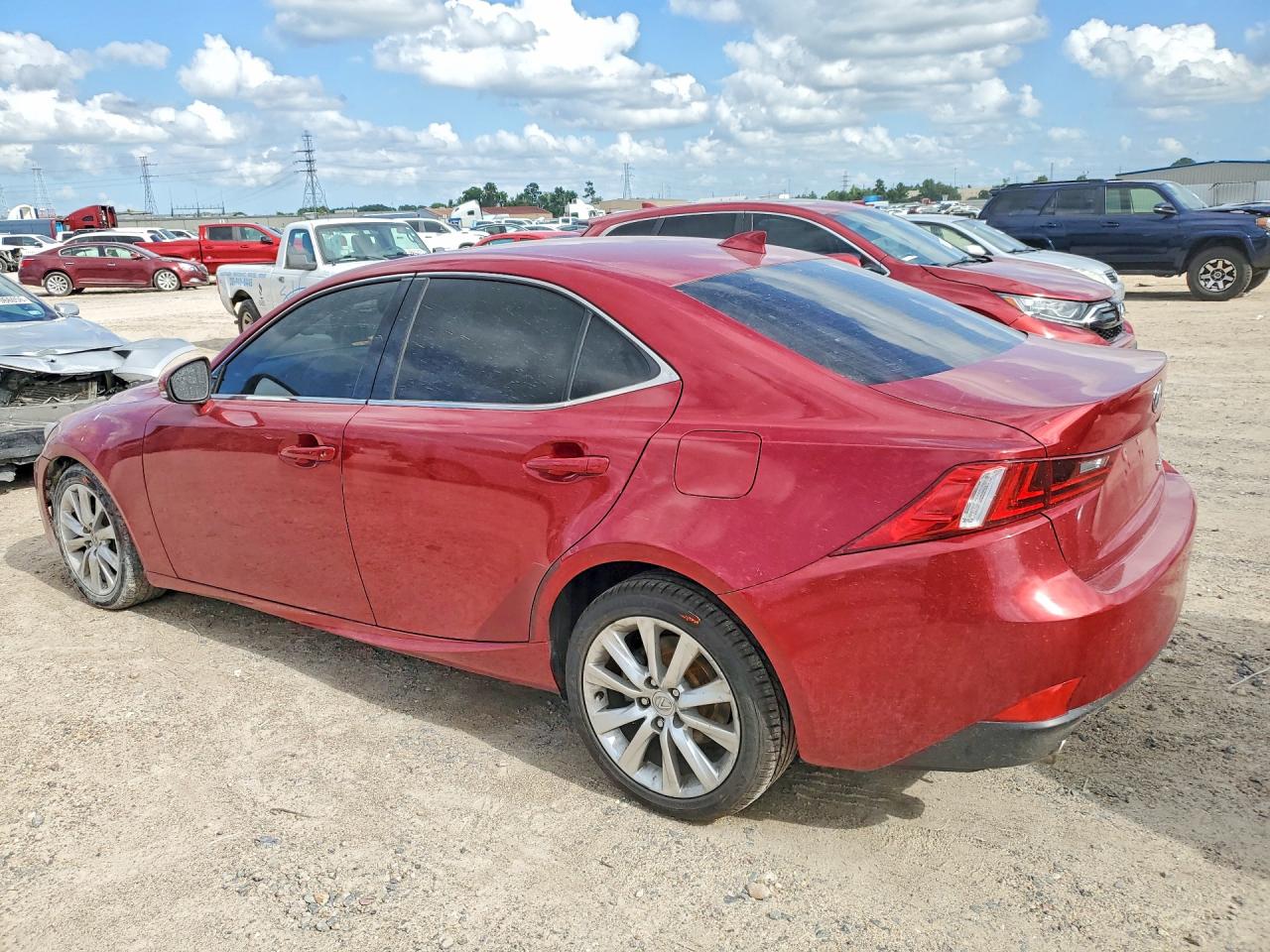 2015 Lexus Is 250 Red vin: JTHBF1D20F5066440