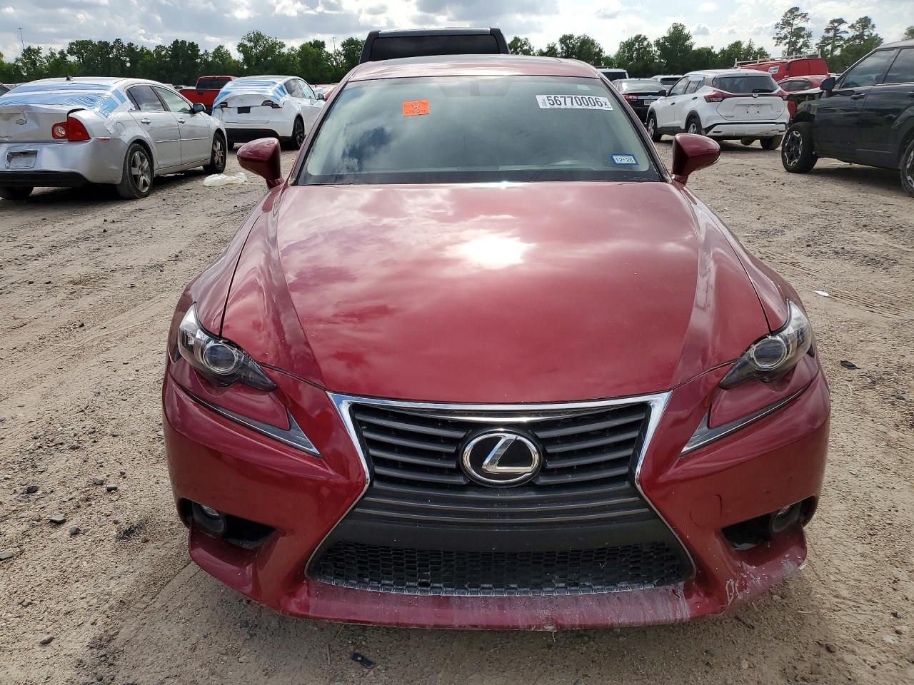 2015 Lexus Is 250 Red vin: JTHBF1D20F5066440