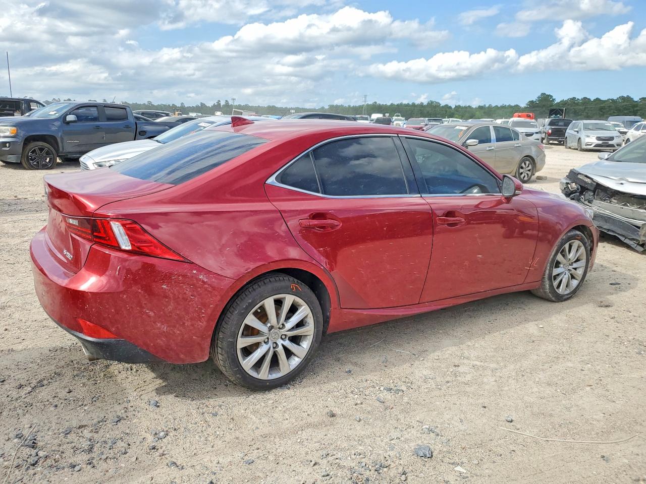 2015 Lexus Is 250 Red vin: JTHBF1D20F5066440