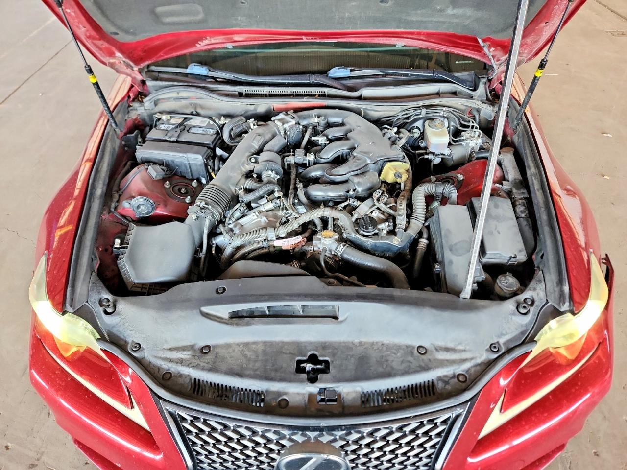 2014 Lexus Is 250 Burgundy vin: JTHBF1D21E5001188