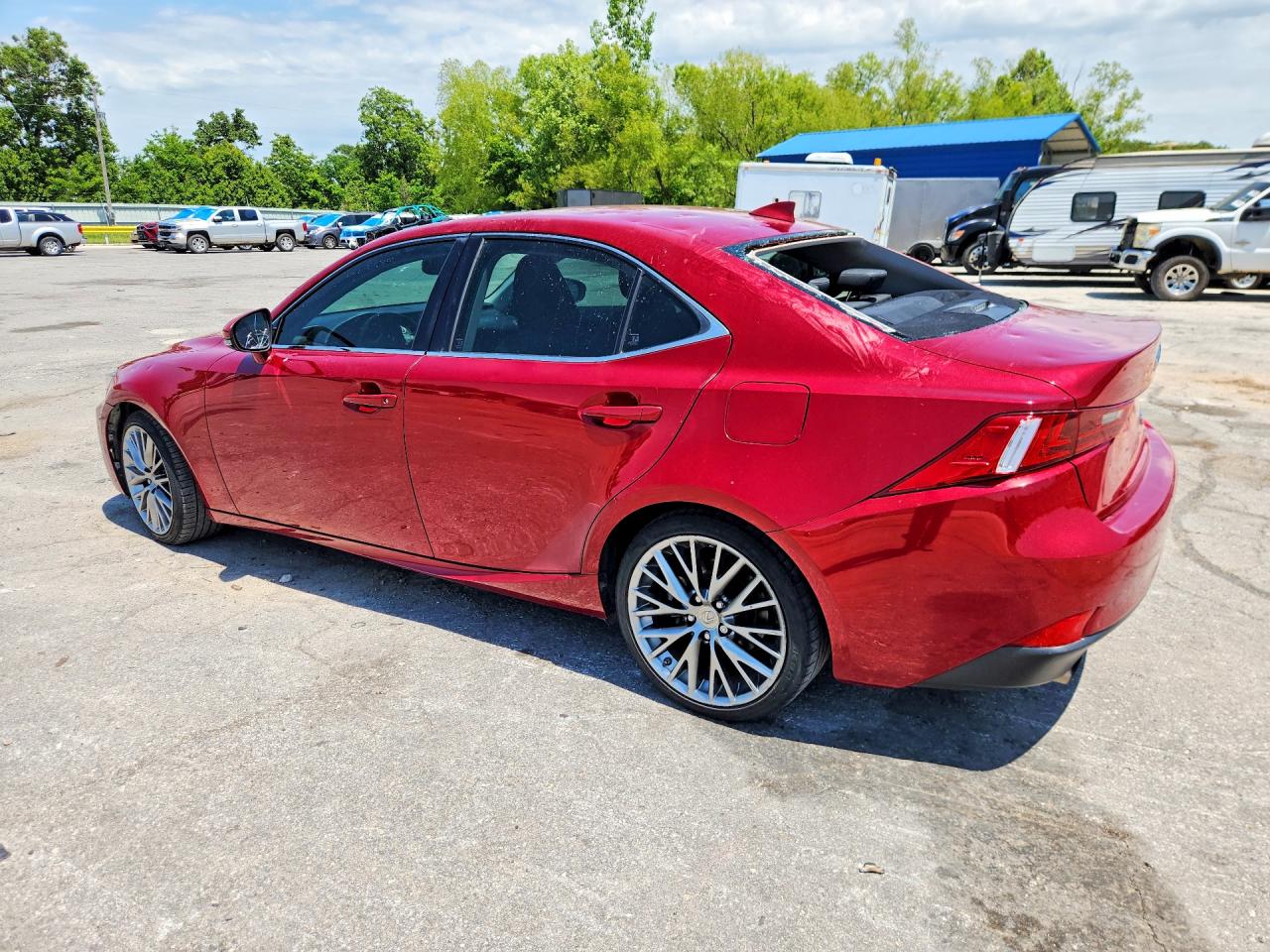 2014 Lexus Is 250 Red vin: JTHBF1D21E5006343