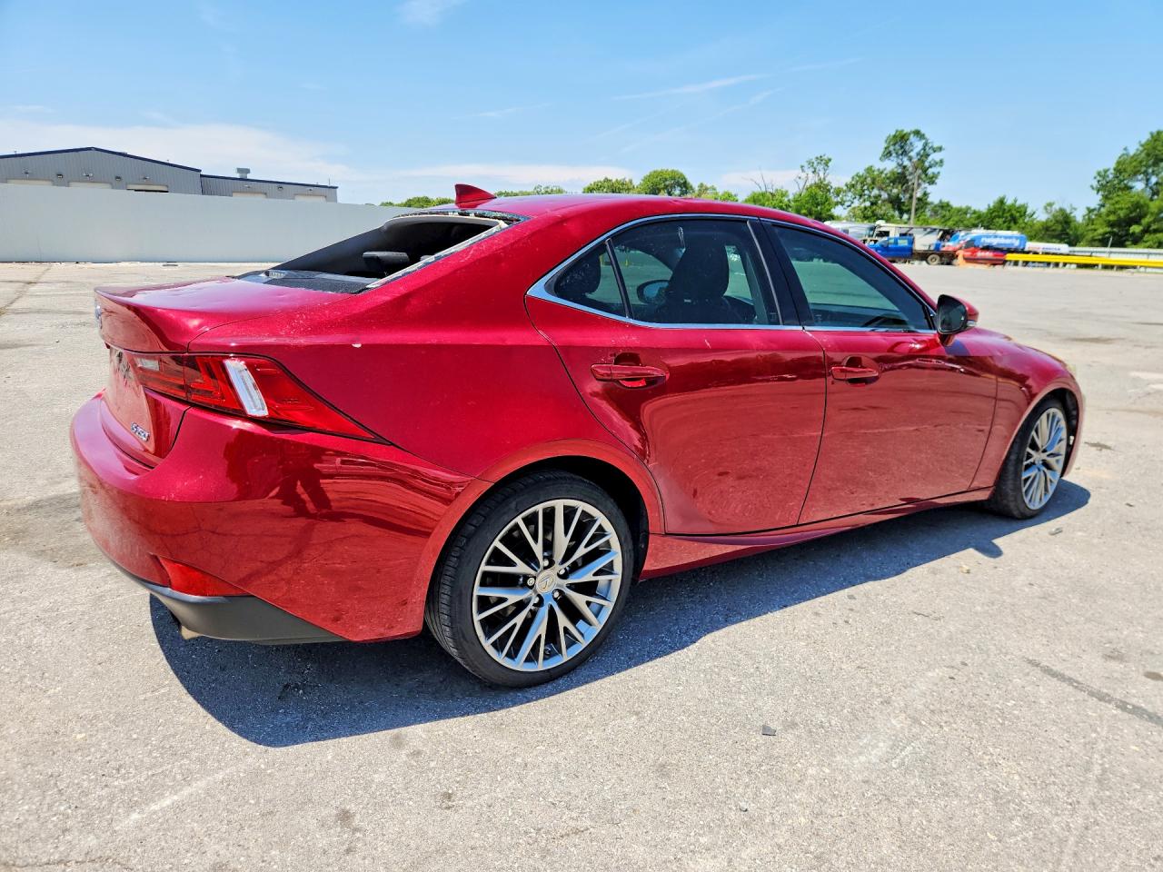 2014 Lexus Is 250 Red vin: JTHBF1D21E5006343