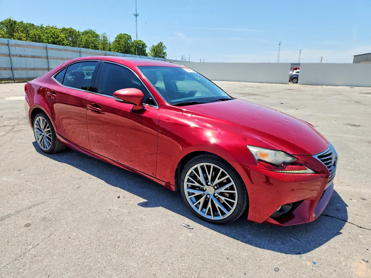 2014 Lexus Is 250 Red vin: JTHBF1D21E5006343