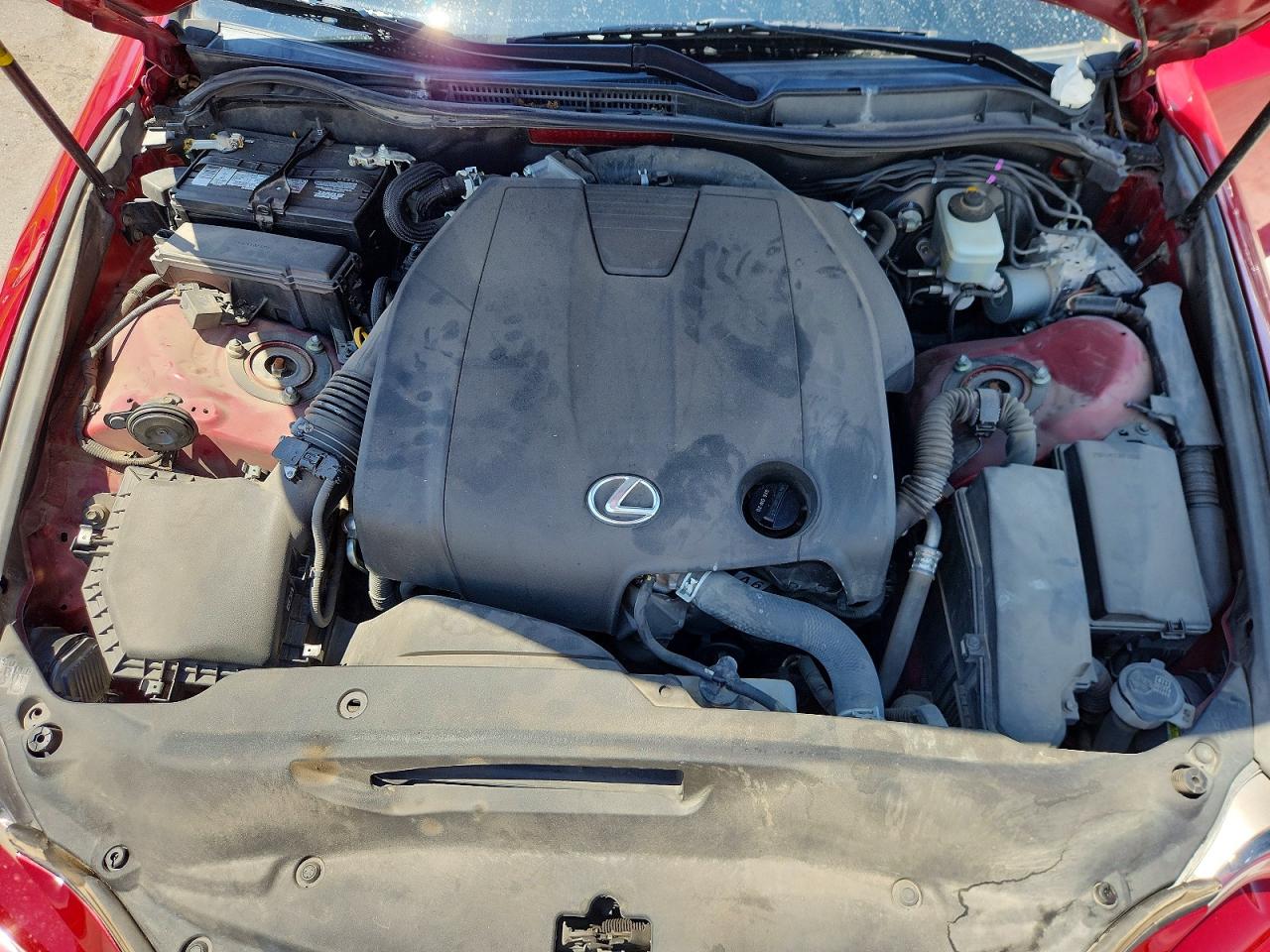 2014 Lexus Is 250 Red vin: JTHBF1D21E5006343
