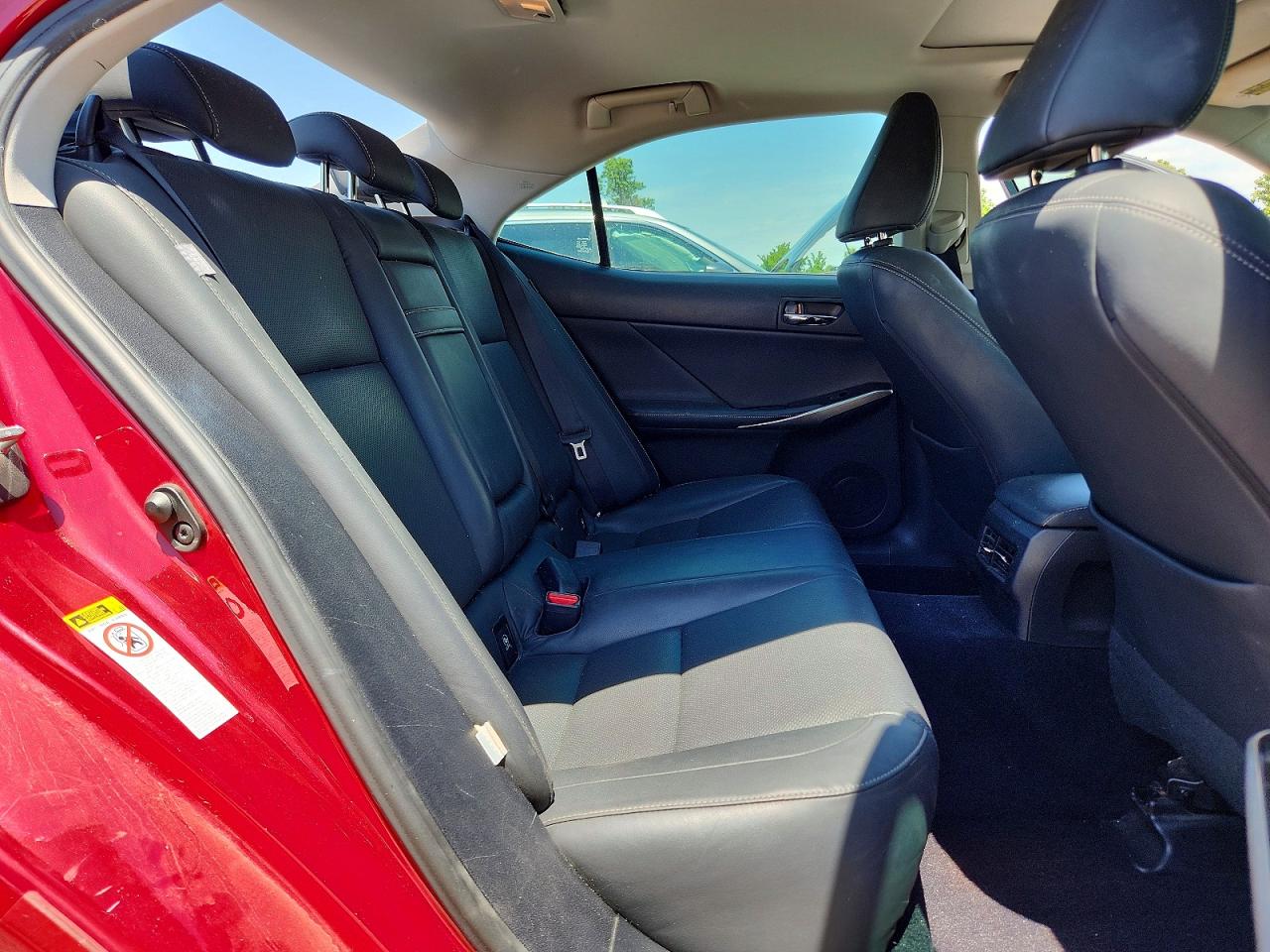 2014 Lexus Is 250 Red vin: JTHBF1D21E5006343