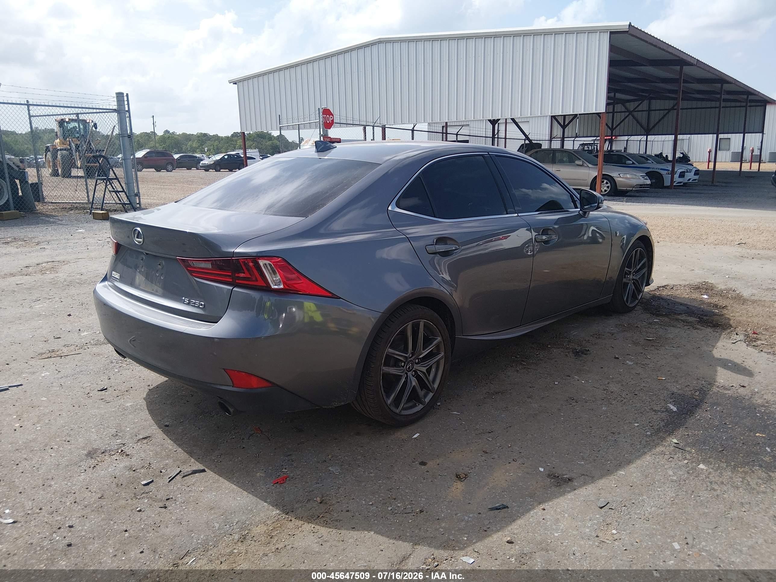 2014 Lexus Is 250   Gray vin: JTHBF1D21E5009064