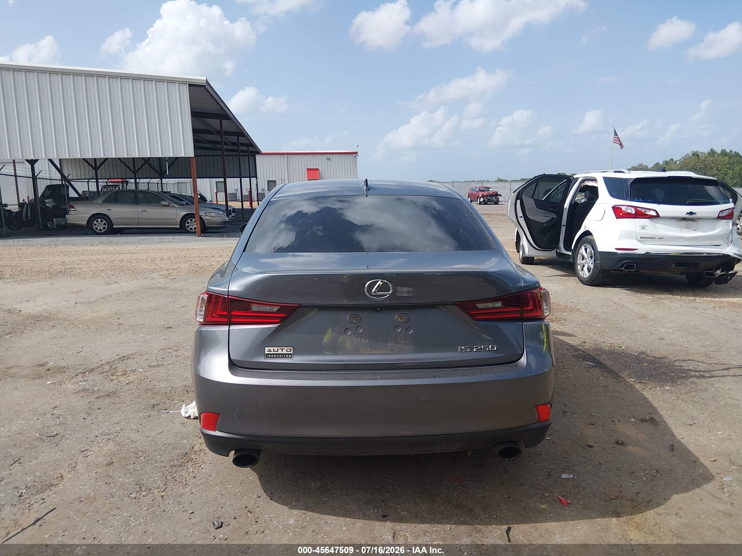 2014 Lexus Is 250   Gray vin: JTHBF1D21E5009064