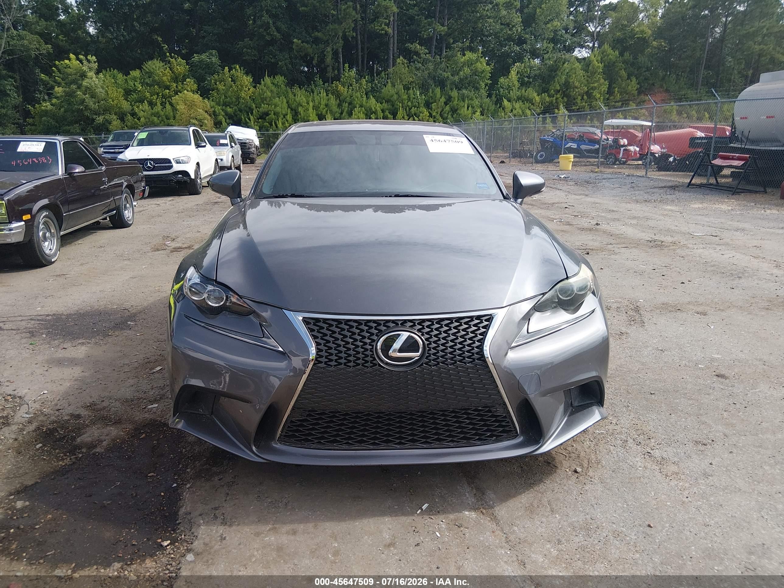 2014 Lexus Is 250   Gray vin: JTHBF1D21E5009064