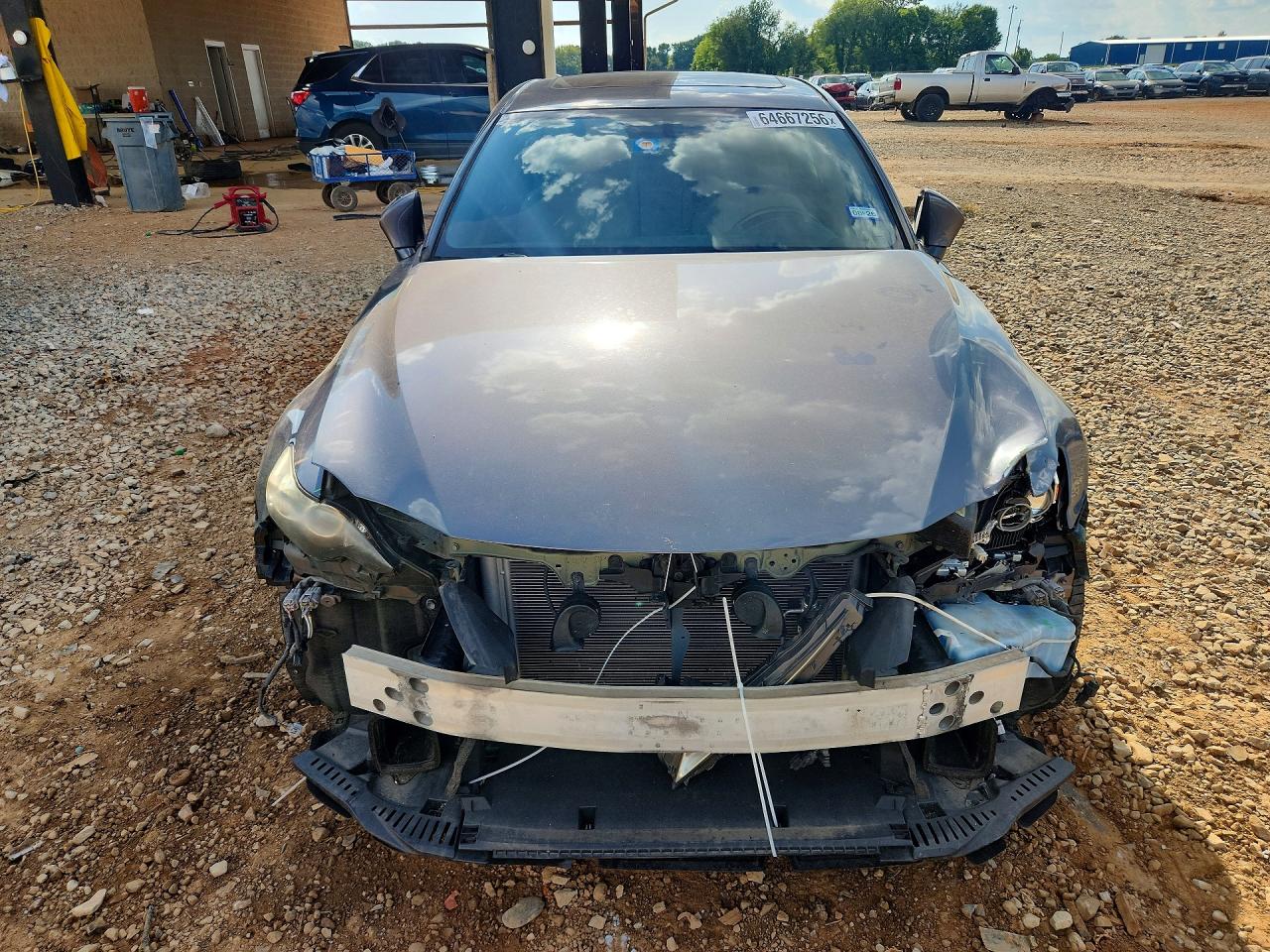 2014 Lexus Is 250 Charcoal vin: JTHBF1D21E5009484