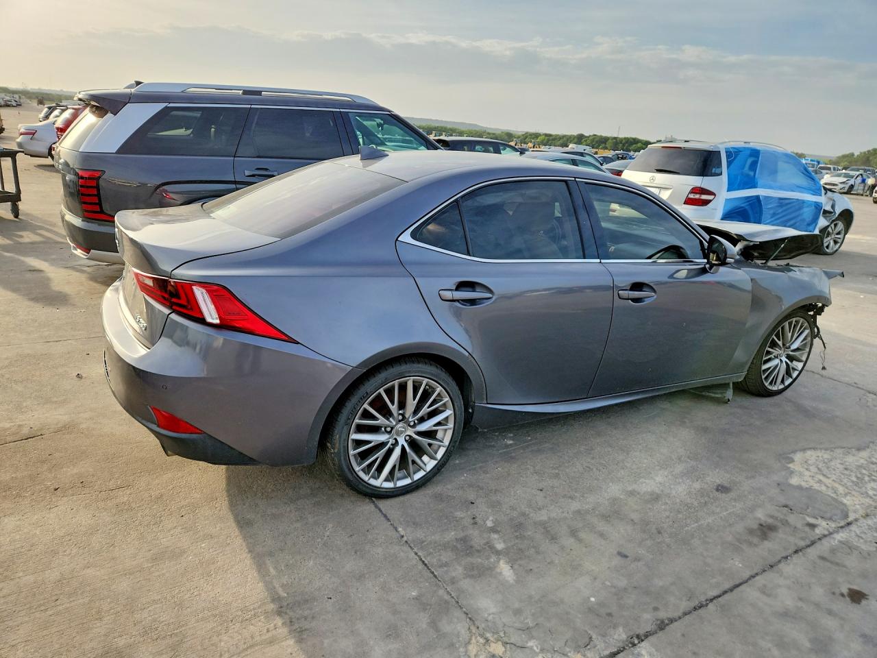 2014 Lexus Is 250 Gray vin: JTHBF1D21E5014362