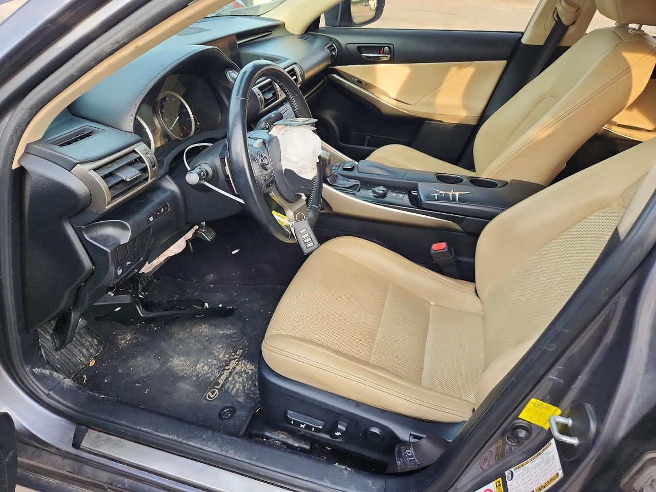 2014 Lexus Is 250 Gray vin: JTHBF1D21E5014362