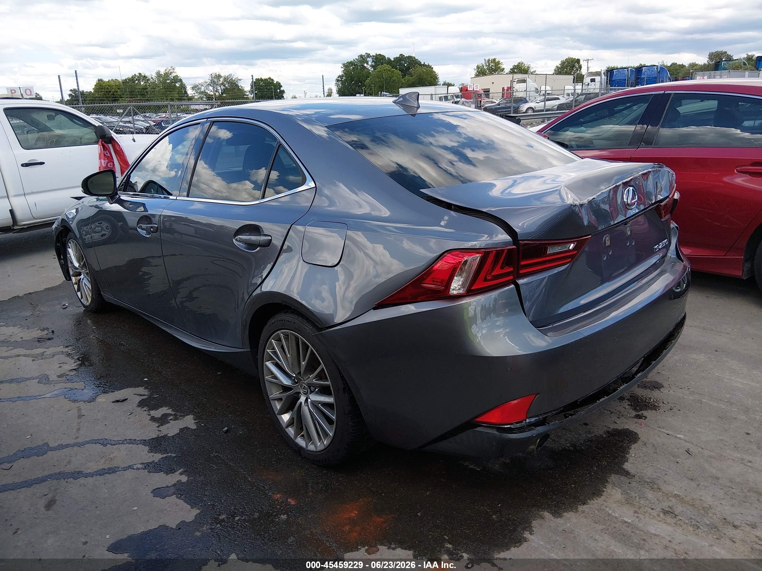 2014 Lexus Is 250   Gray vin: JTHBF1D21E5021747