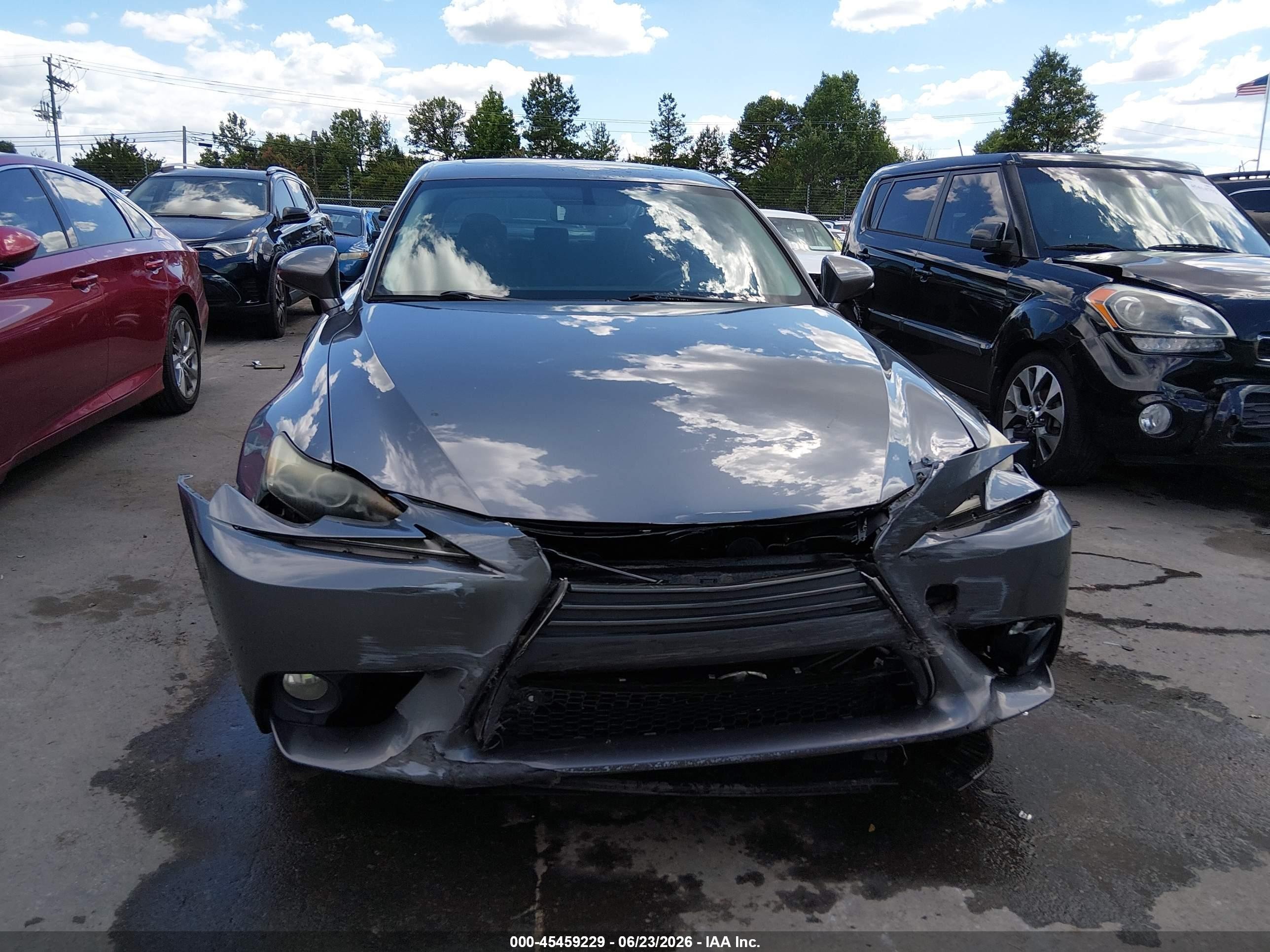 2014 Lexus Is 250   Gray vin: JTHBF1D21E5021747