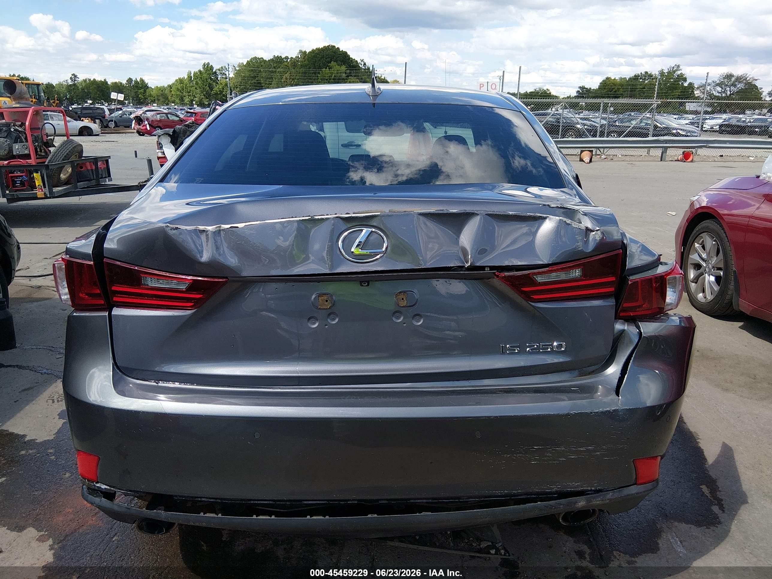 2014 Lexus Is 250   Gray vin: JTHBF1D21E5021747