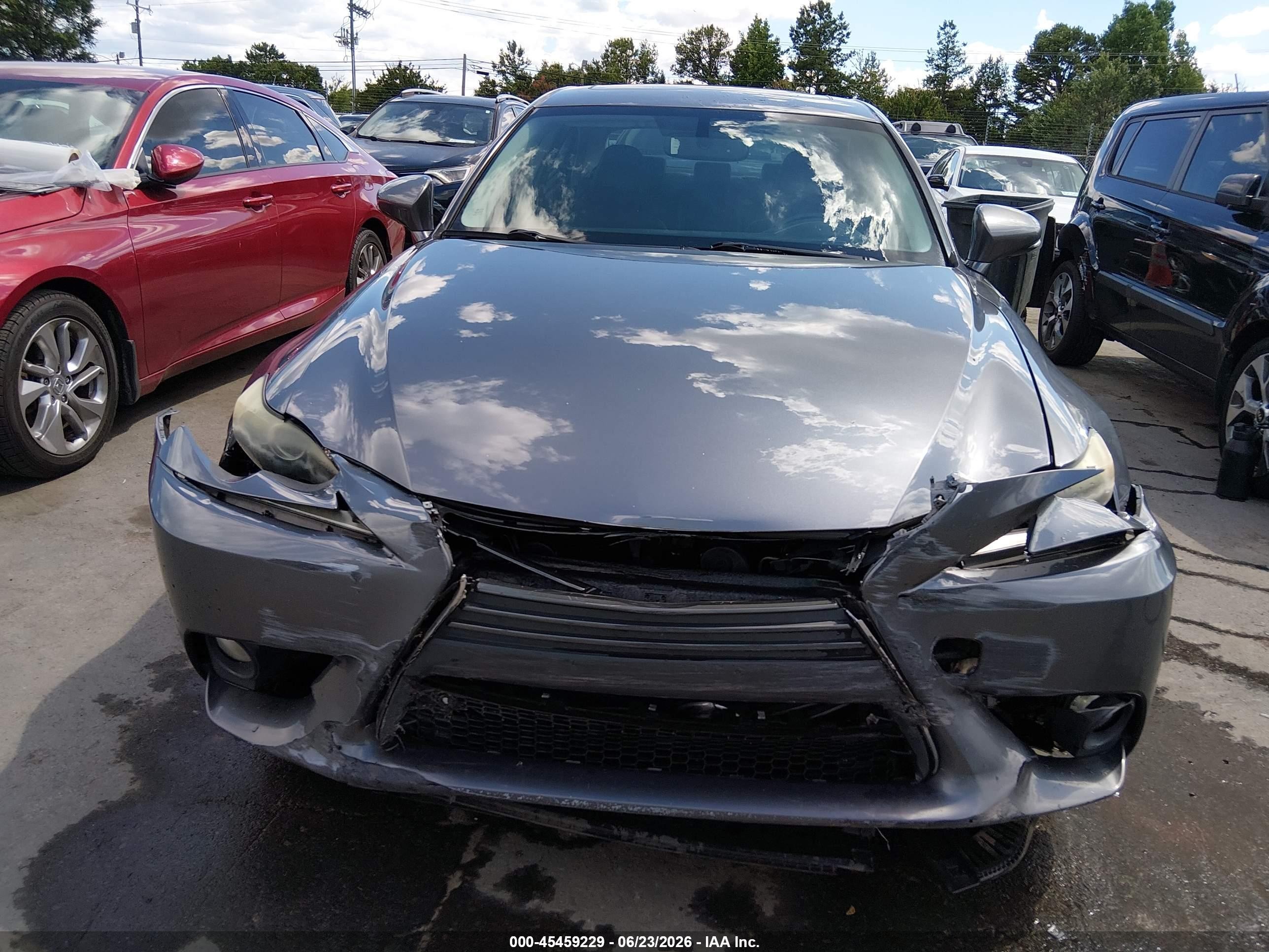 2014 Lexus Is 250   Gray vin: JTHBF1D21E5021747