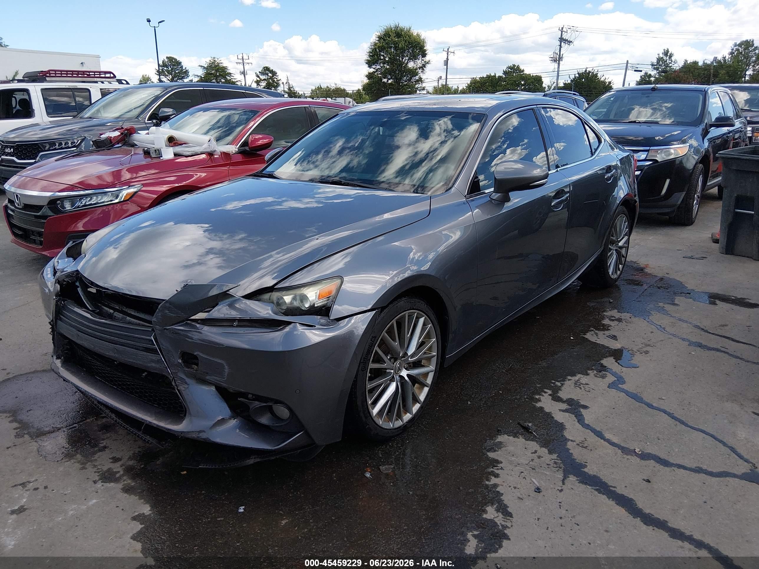 2014 Lexus Is 250   Gray vin: JTHBF1D21E5021747