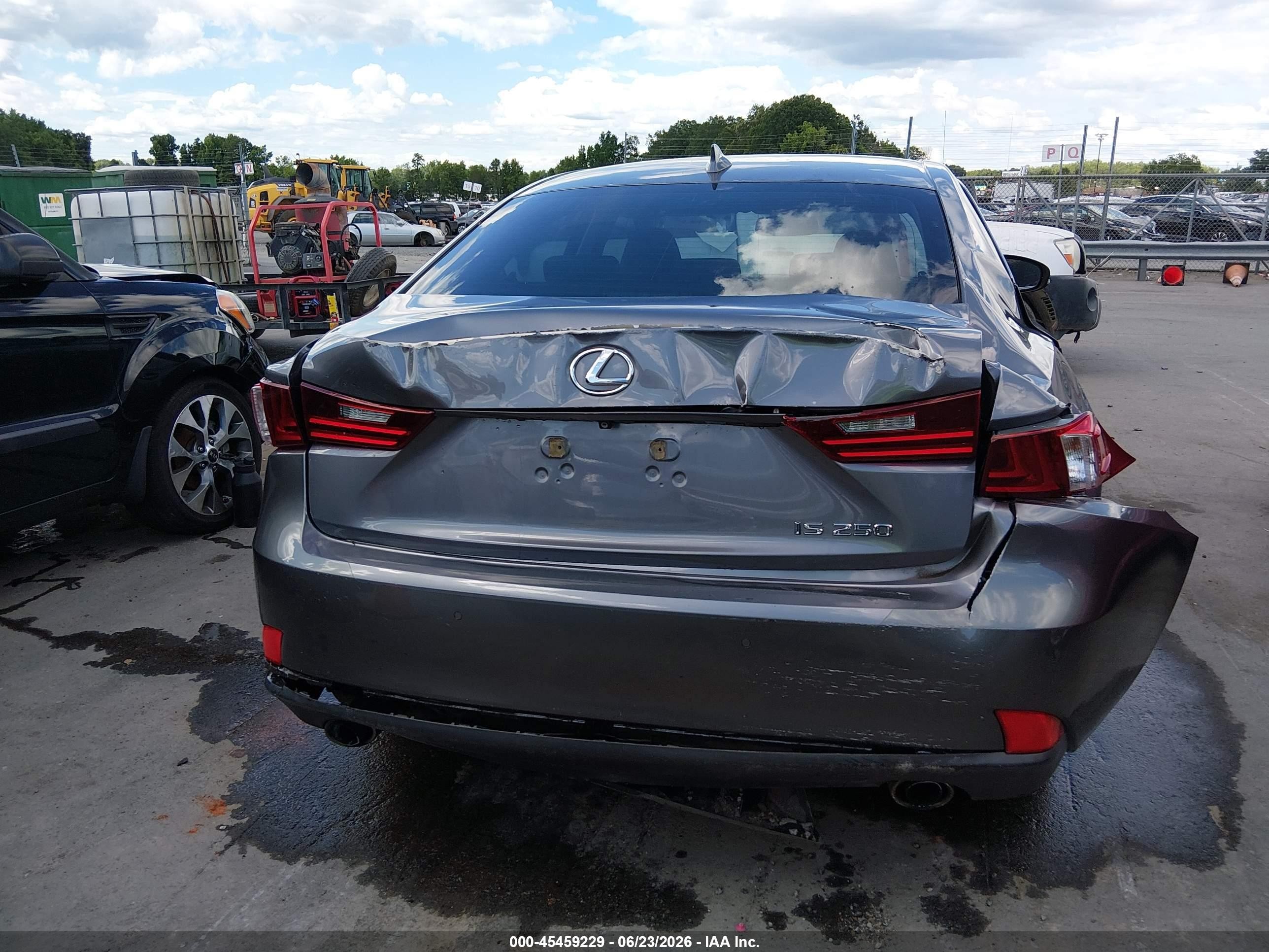 2014 Lexus Is 250   Gray vin: JTHBF1D21E5021747