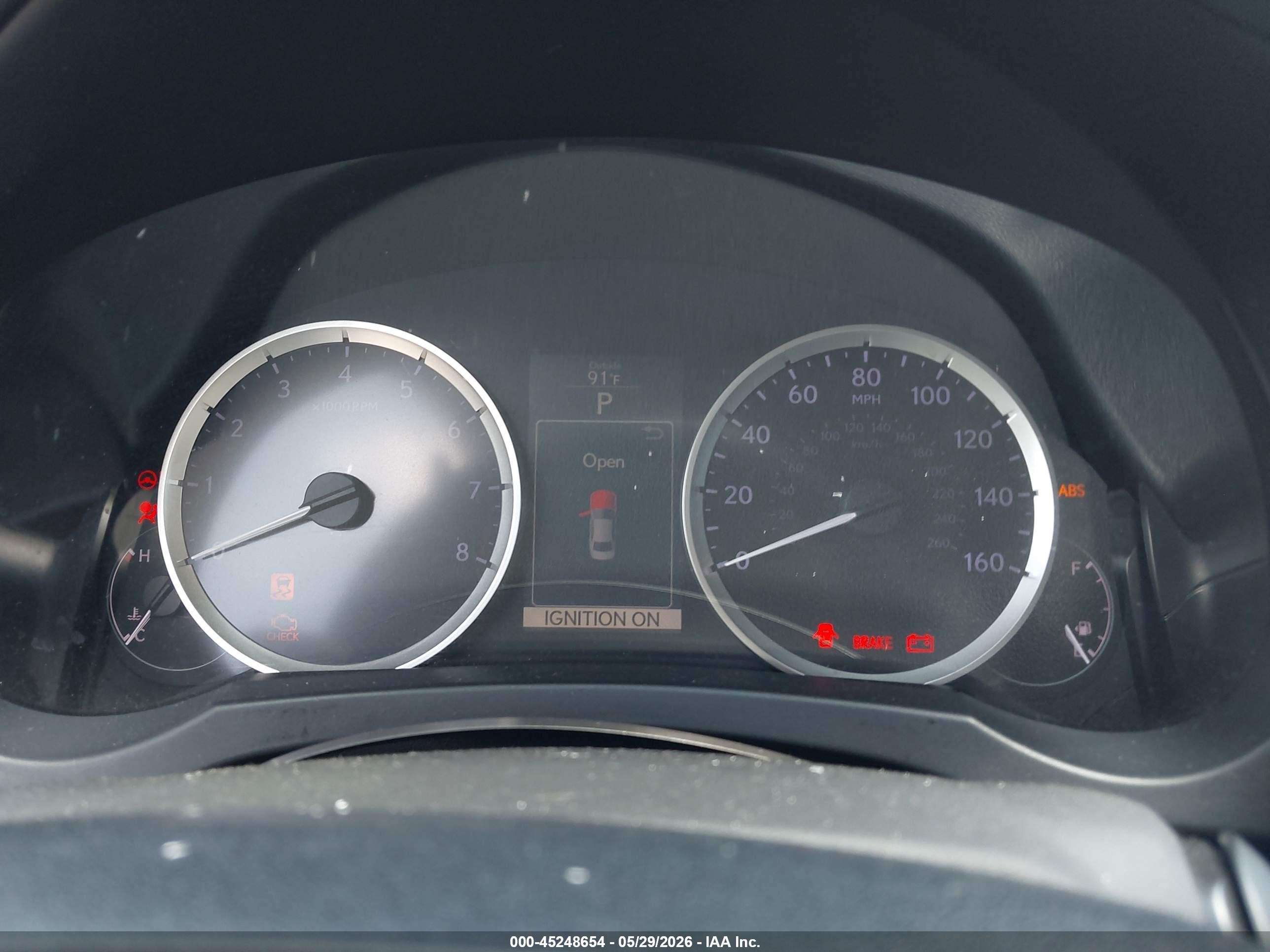 2014 Lexus Is 250   White vin: JTHBF1D21E5024423