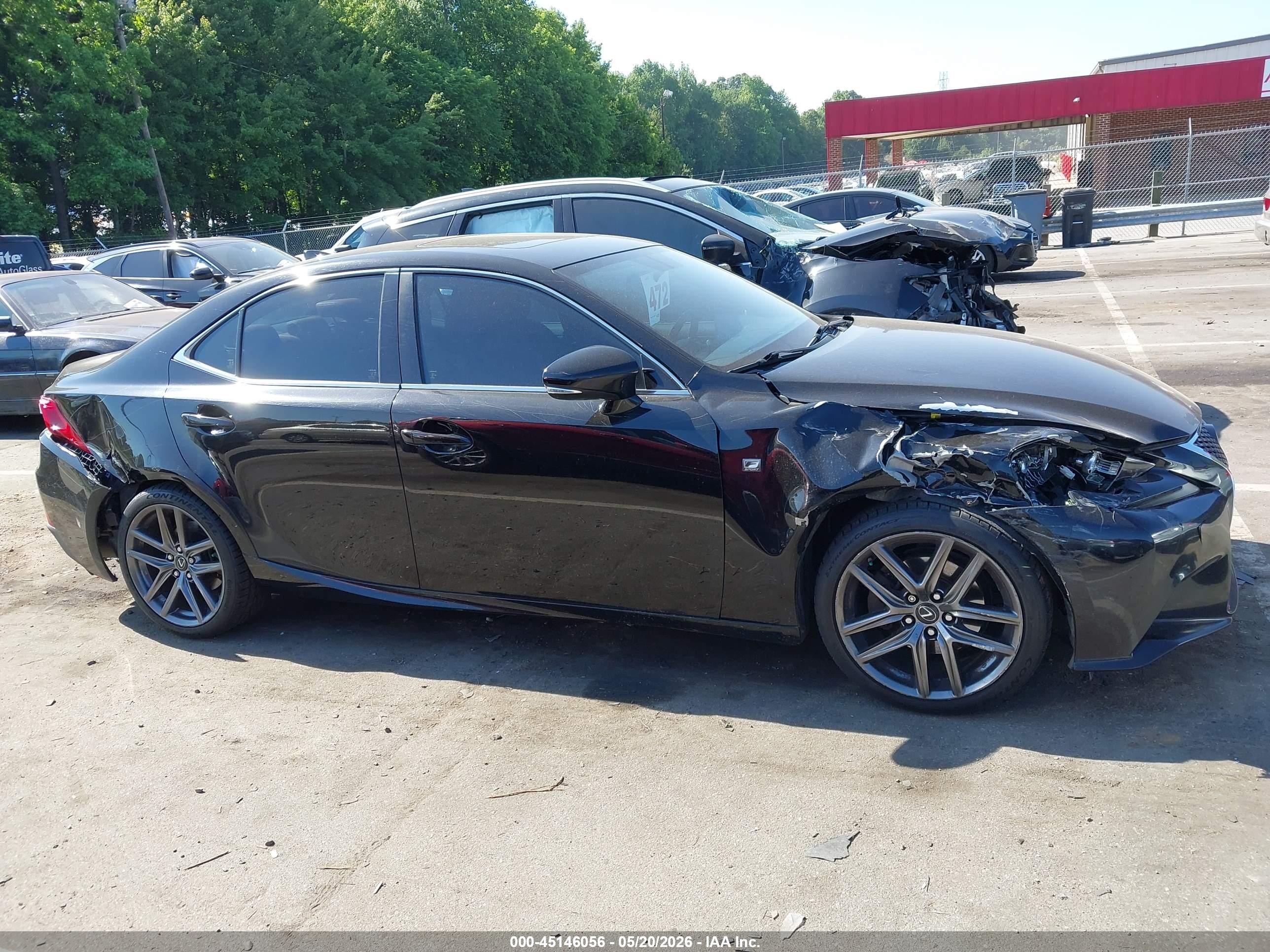 2014 Lexus Is 250   Black vin: JTHBF1D21E5032425