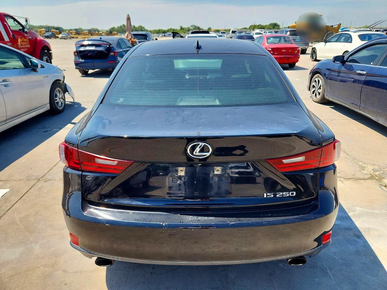 2014 Lexus Is 250 Черный vin: JTHBF1D21E5034286