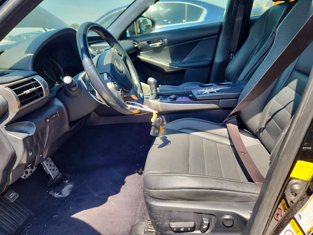 2014 Lexus Is 250 Черный vin: JTHBF1D21E5034286