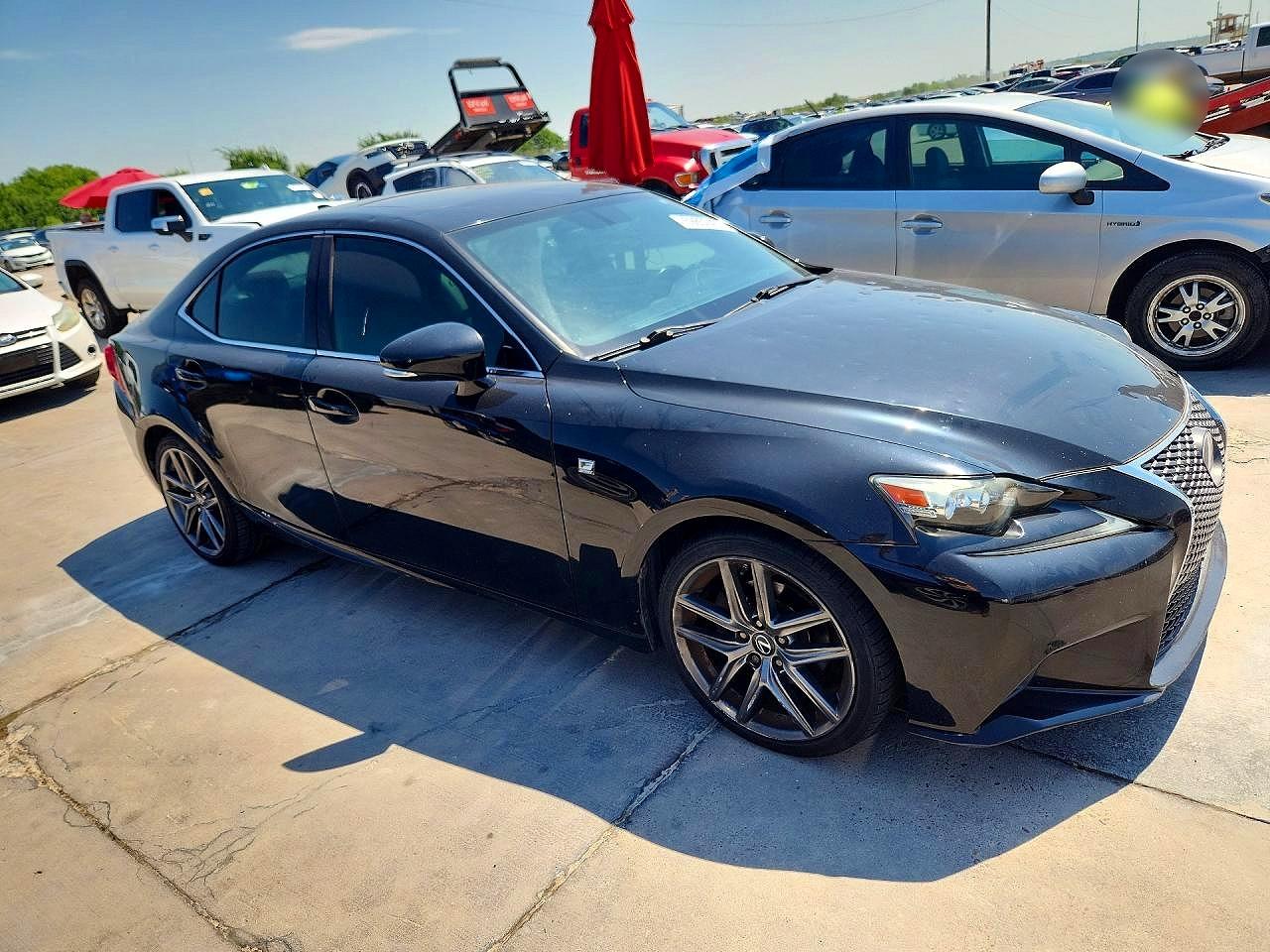 2014 Lexus Is 250 Черный vin: JTHBF1D21E5034286