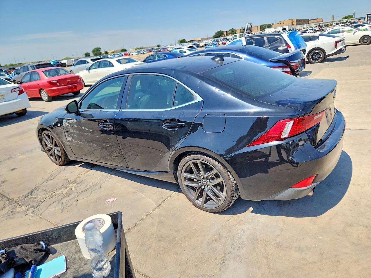 2014 Lexus Is 250 Черный vin: JTHBF1D21E5034286