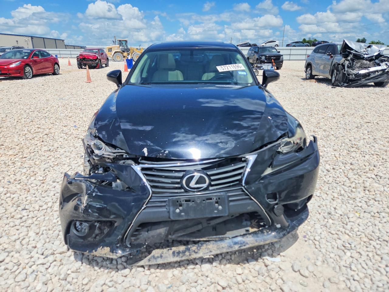 2014 Lexus Is 250 Black vin: JTHBF1D21E5036135