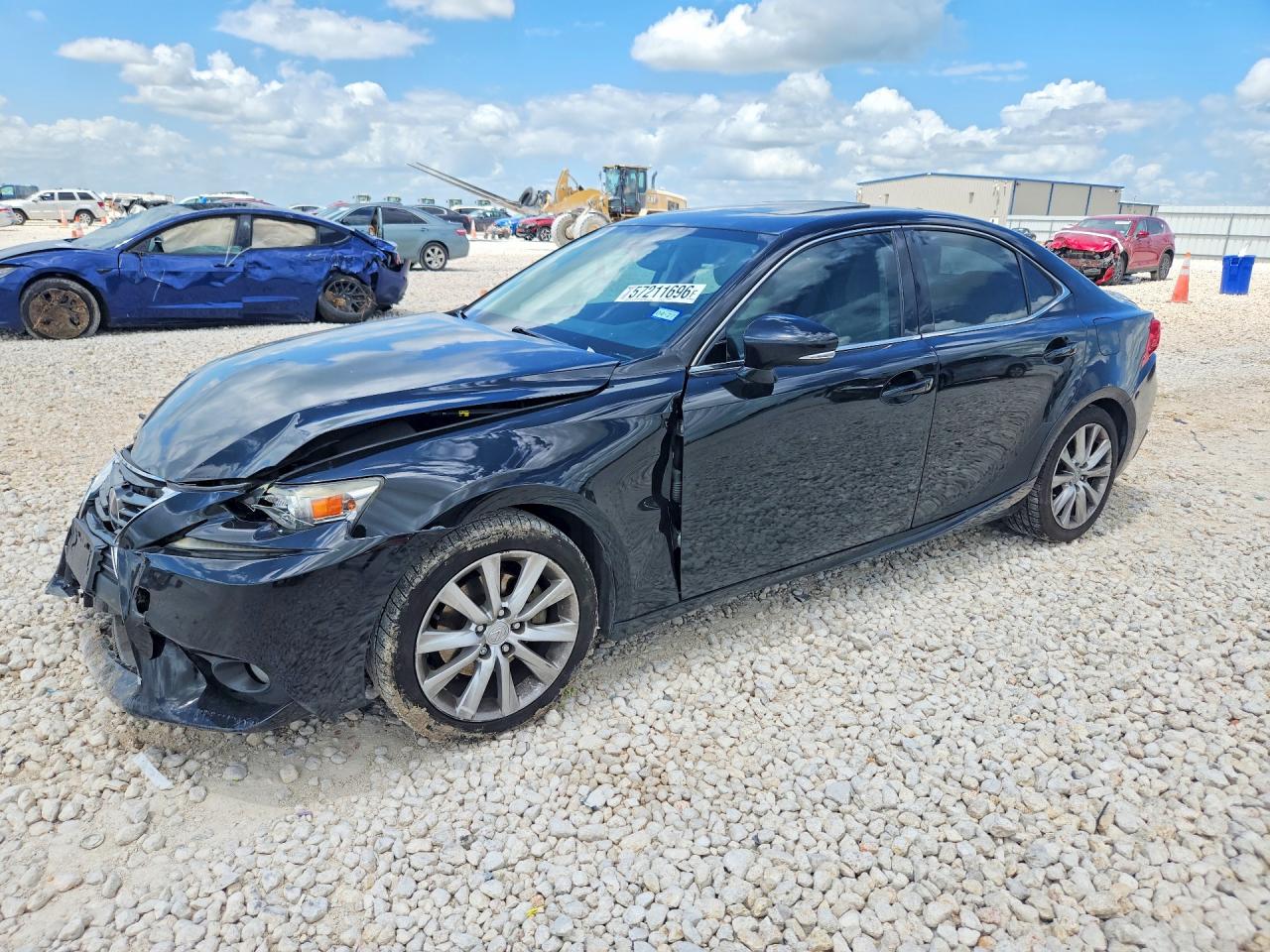 2014 Lexus Is 250 Black vin: JTHBF1D21E5036135