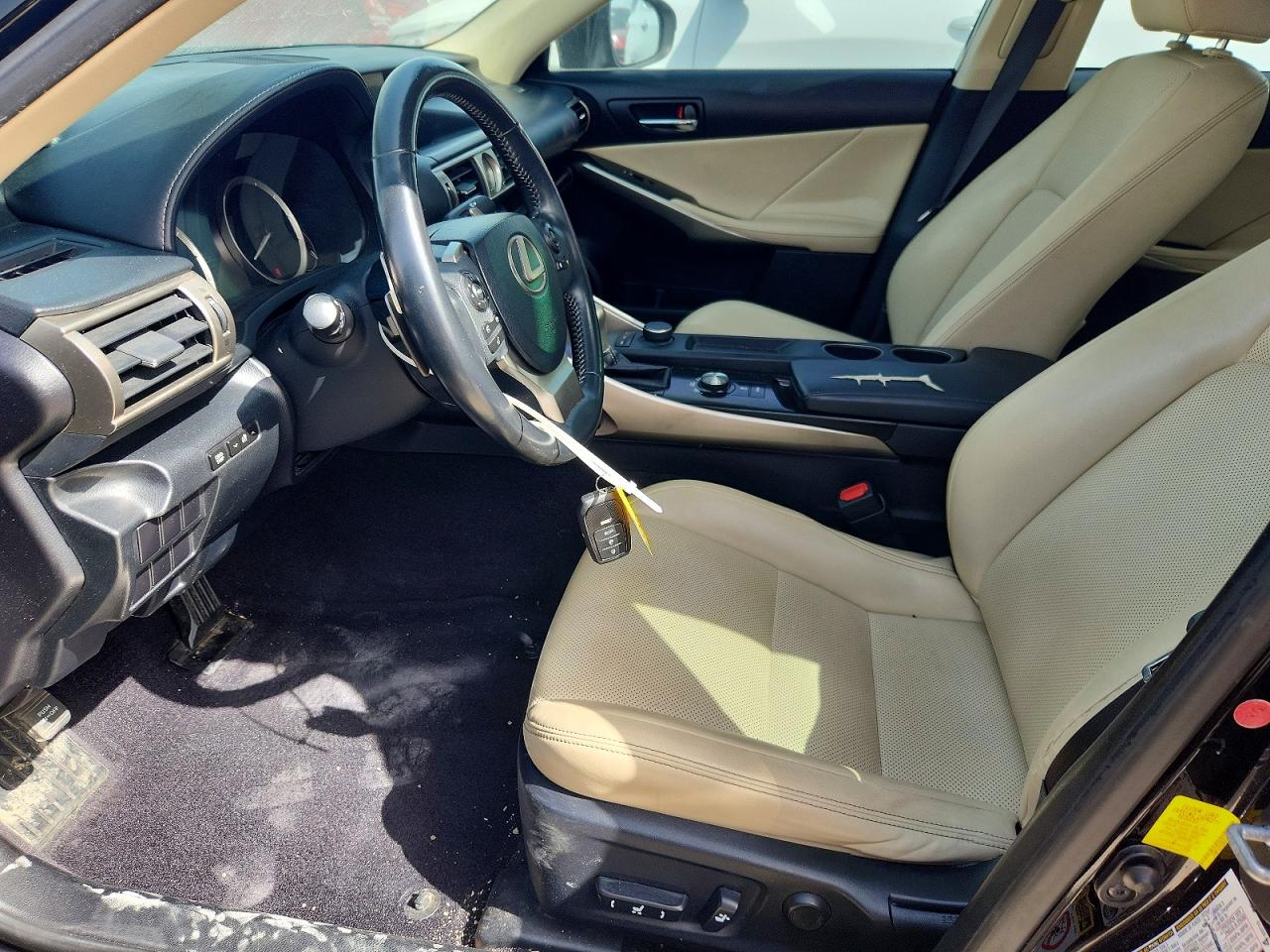 2014 Lexus Is 250 Black vin: JTHBF1D21E5036135