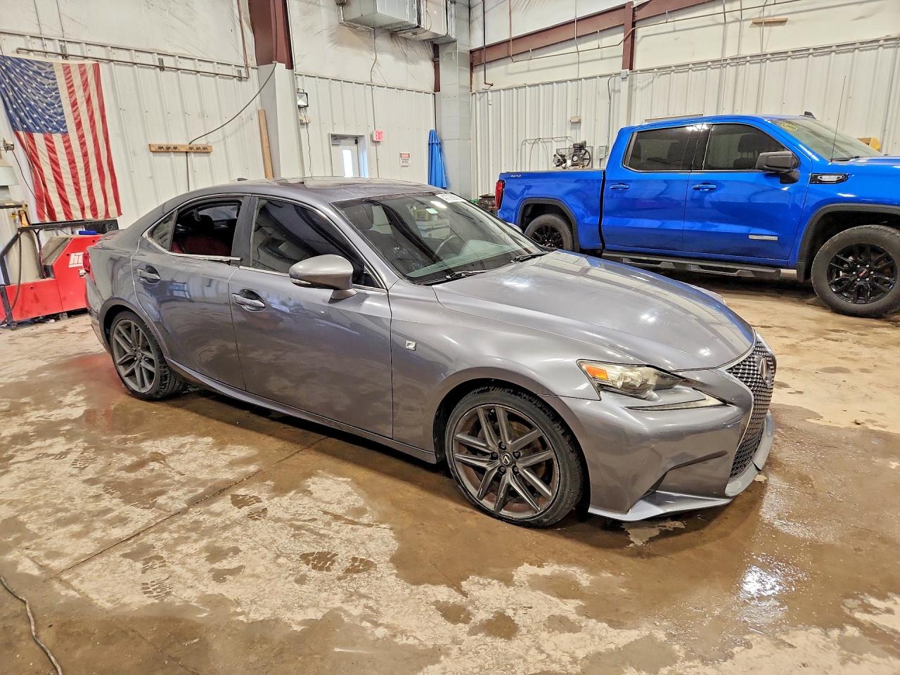 2015 Lexus Is 250 Base Gray vin: JTHBF1D21F5045855